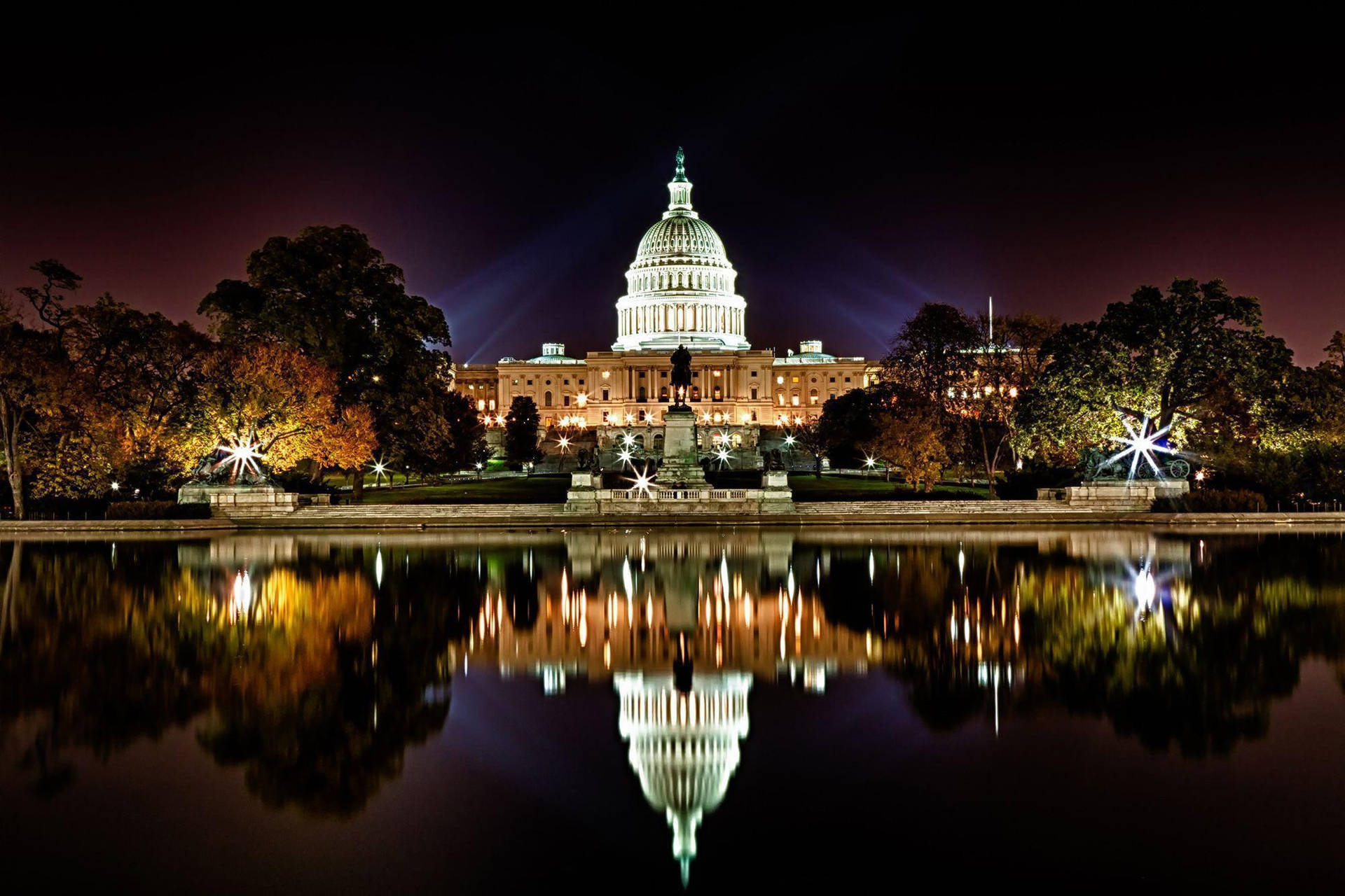 National Mall Aesthetic Us Capitol Background