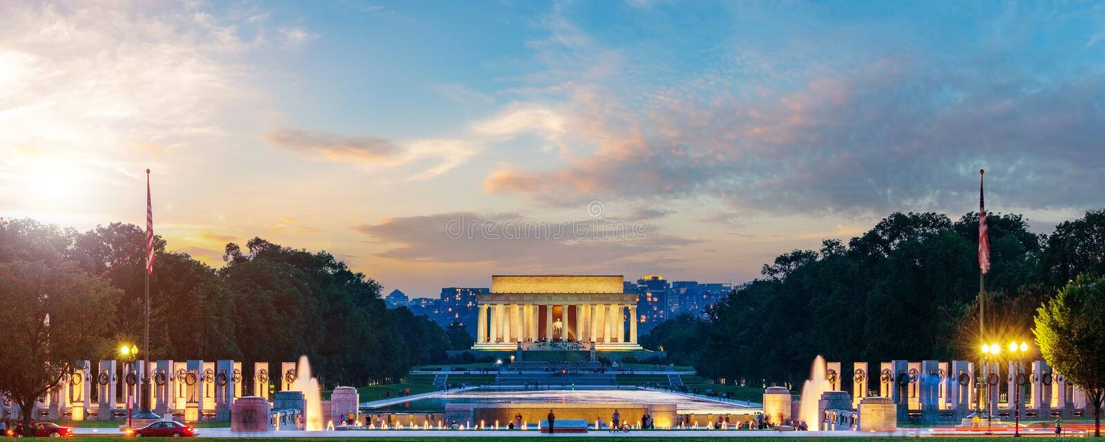 National Mall Lincoln Memorial Daytime