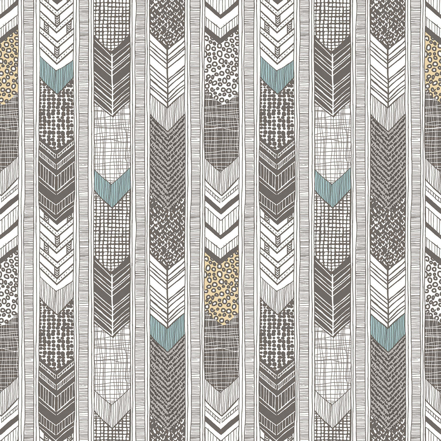 Native Tribal Pattern Feathers Background