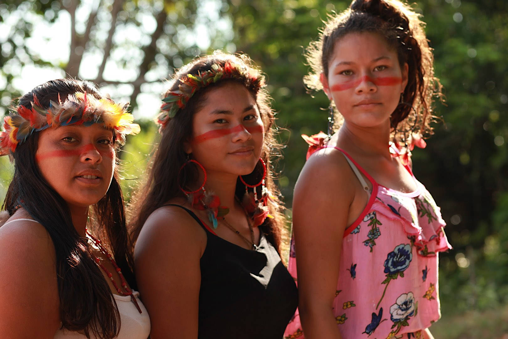 Native Women Of The Amazon Jungle
