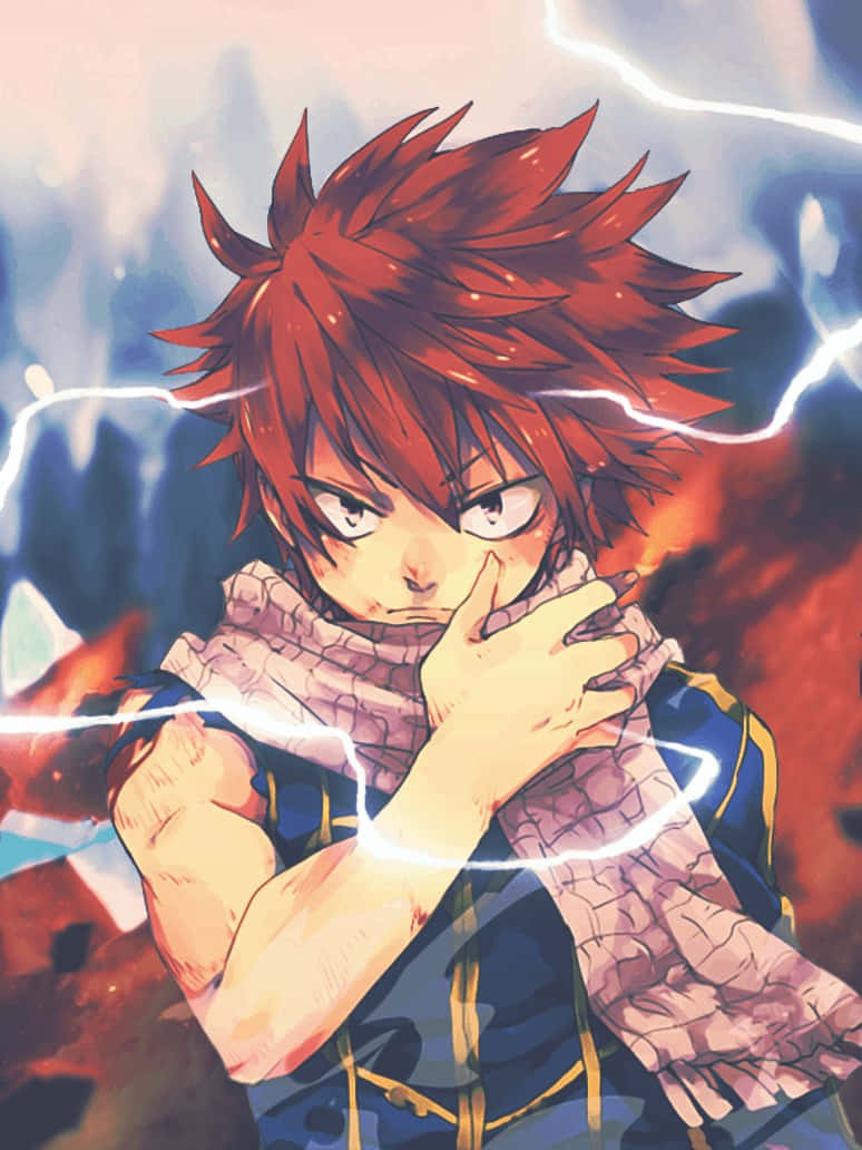 Natsu Dragneel - Fire Dragon Slayer Background