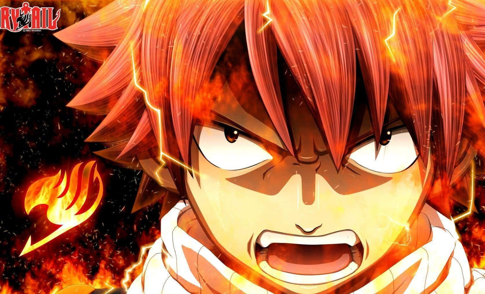 Natsu Dragneel, The Flame Dragon Slayer Background
