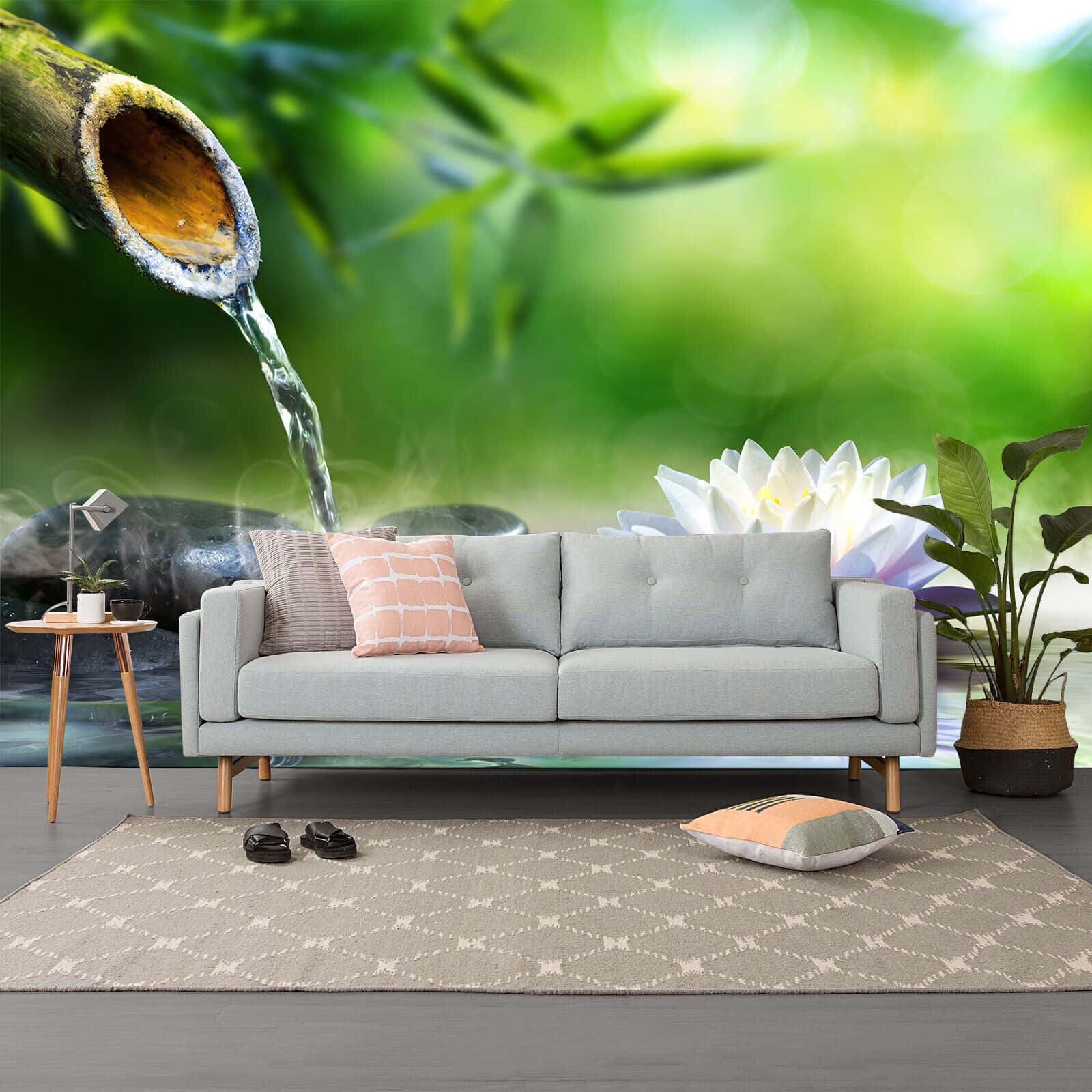 Natural-looking Couch Nature Background Background