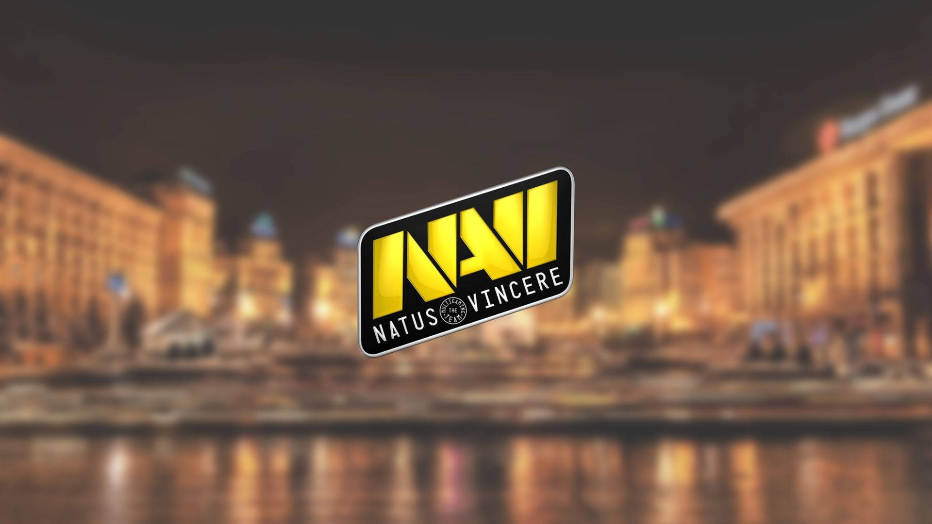 Natus Vincere In City Background