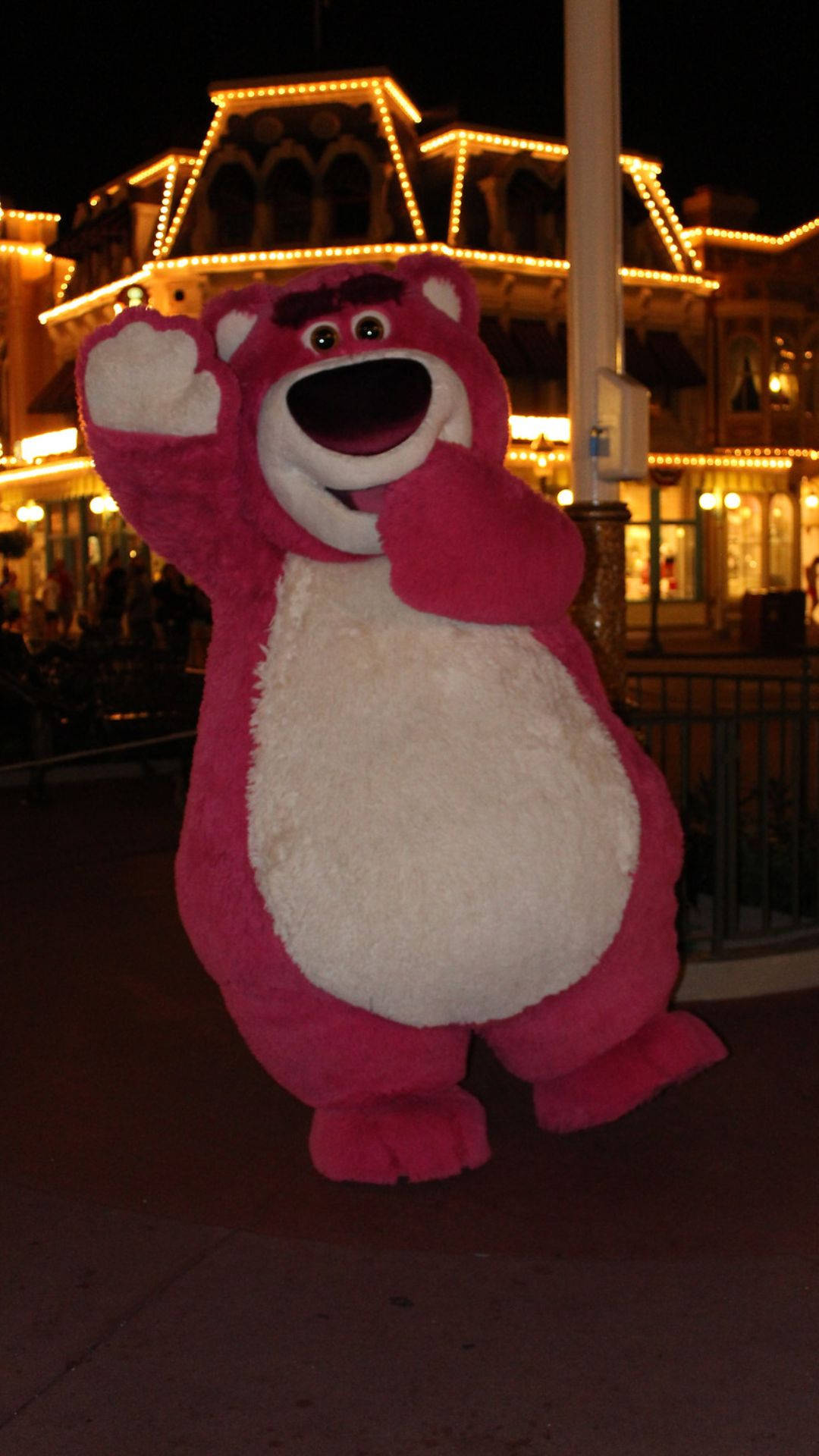 Naughty Lotso Mascot Background