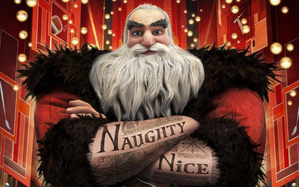 Naughty Nice Poster Background