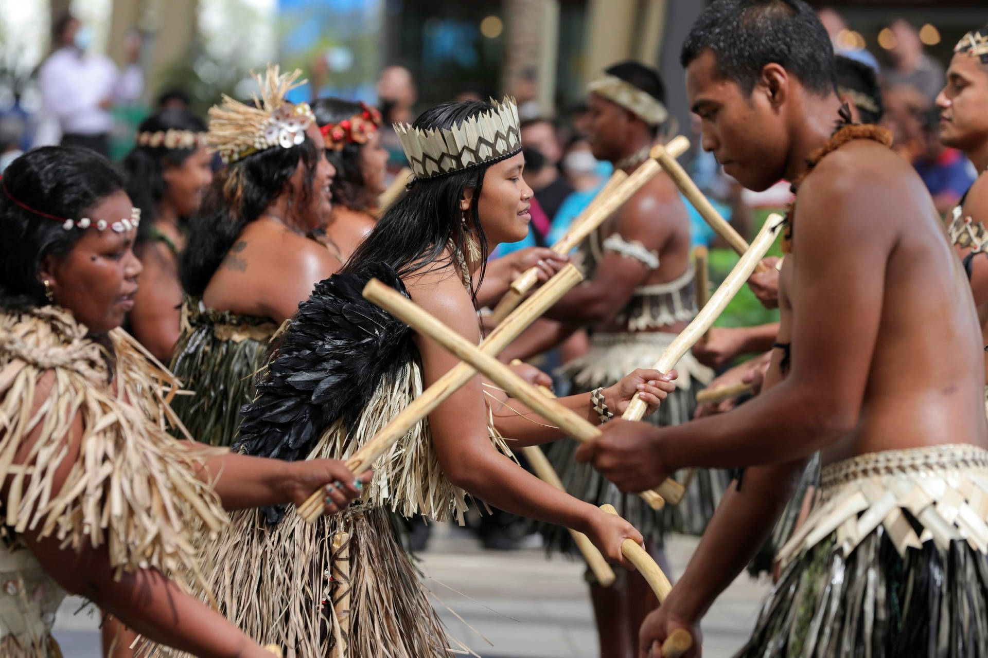 Nauru National Day Ceremony Background