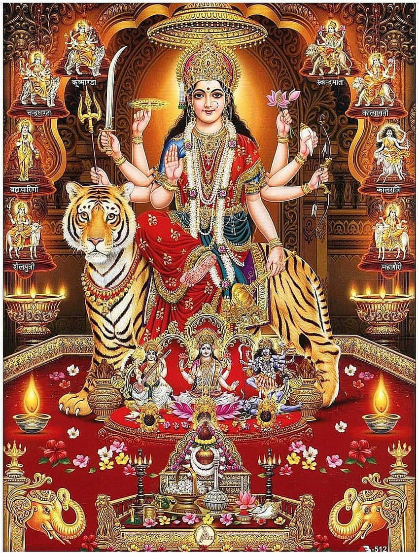 Nav Durga_ Goddess_and_ Aspects.jpg Background