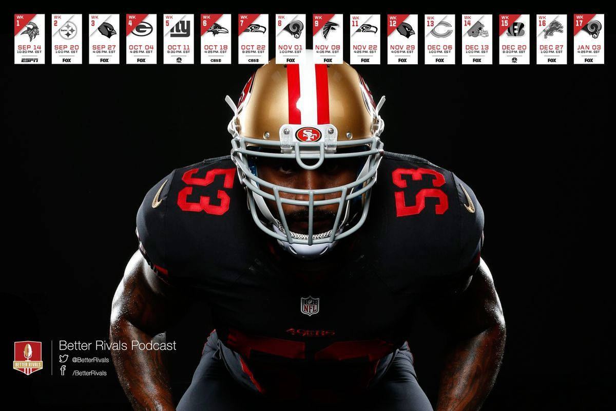 Navorro Bowman Of The San Francisco 49ers Background