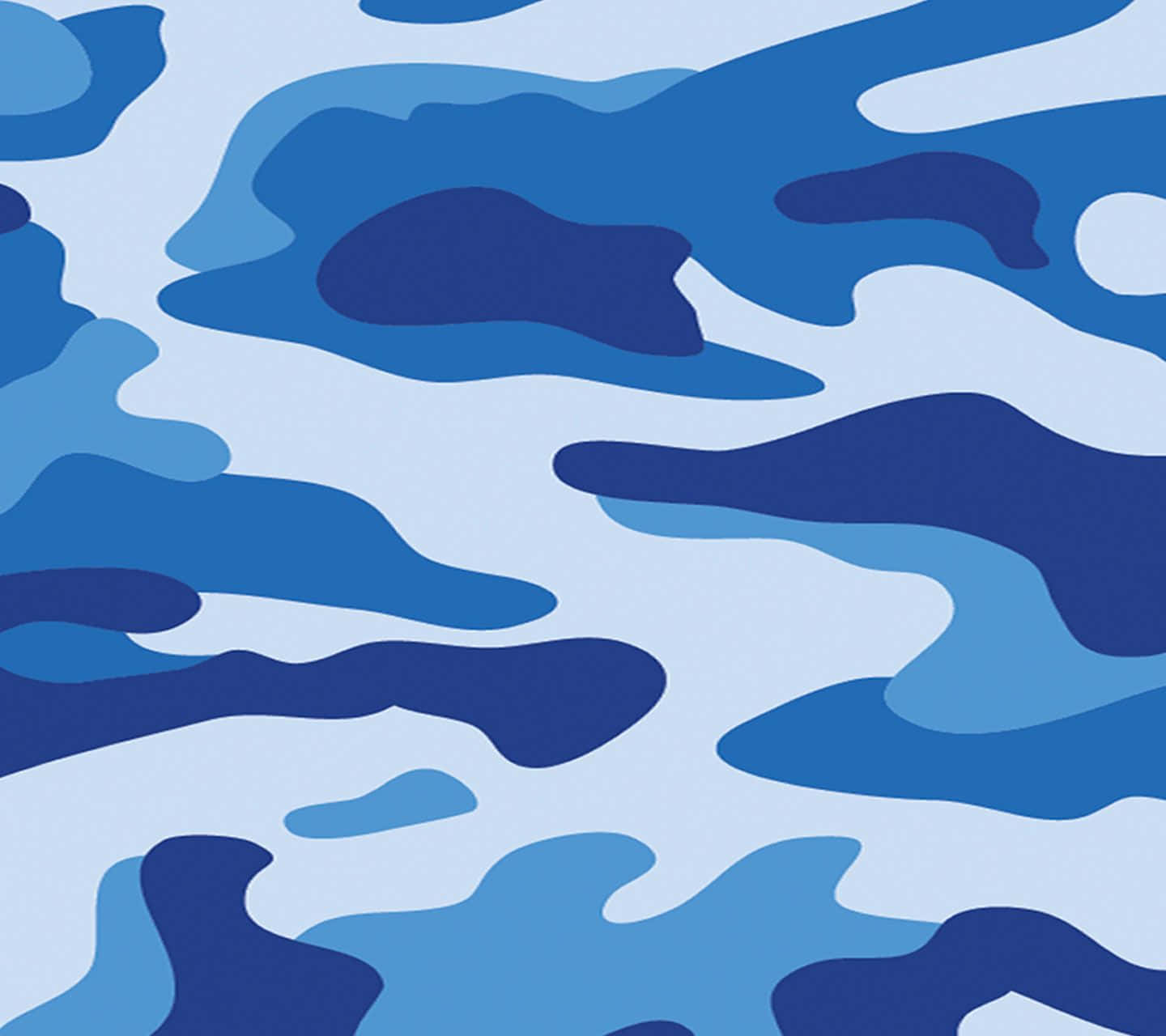 Navy Blue Camouflage Background