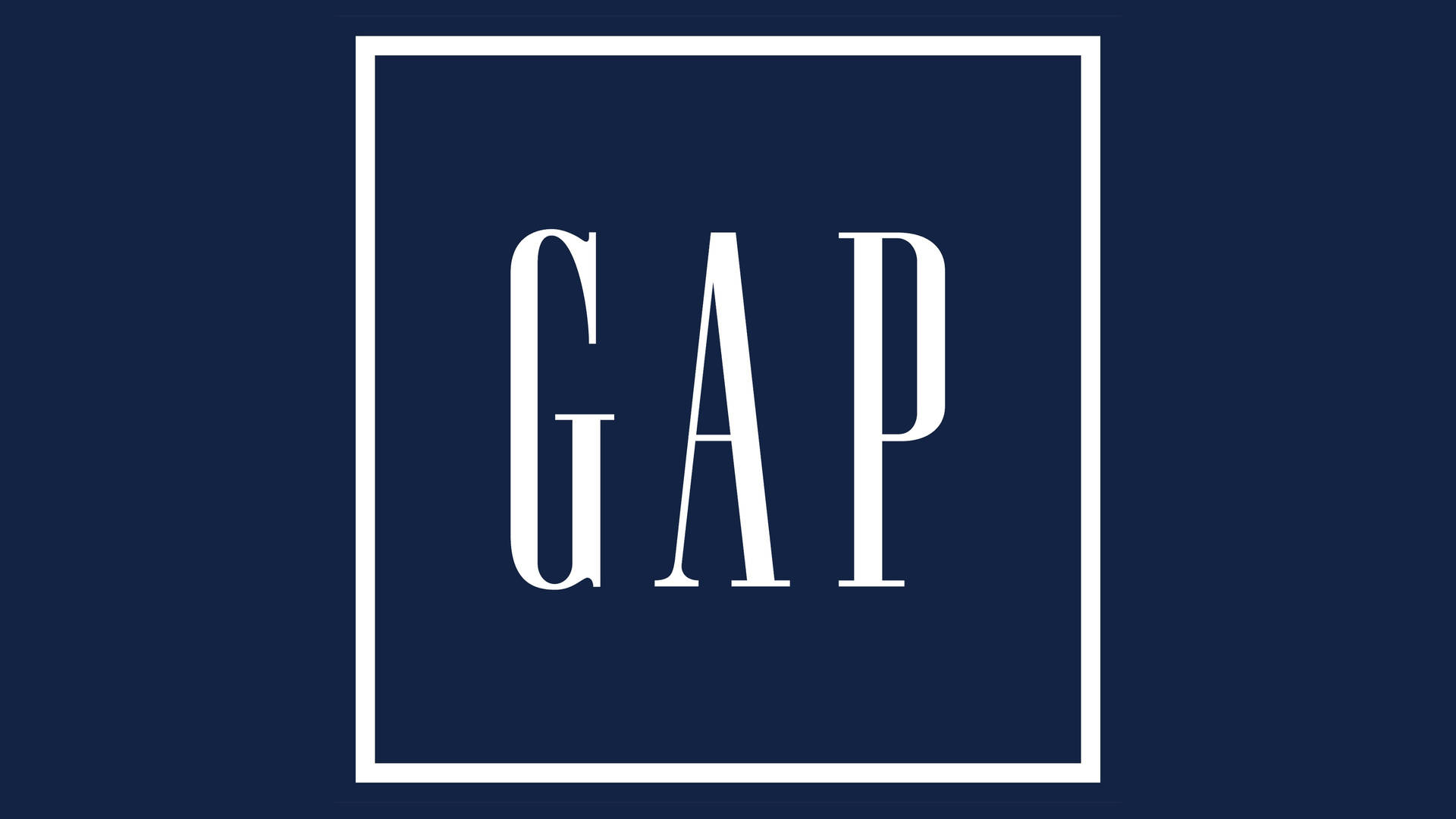 Navy Blue Gap Logo Background