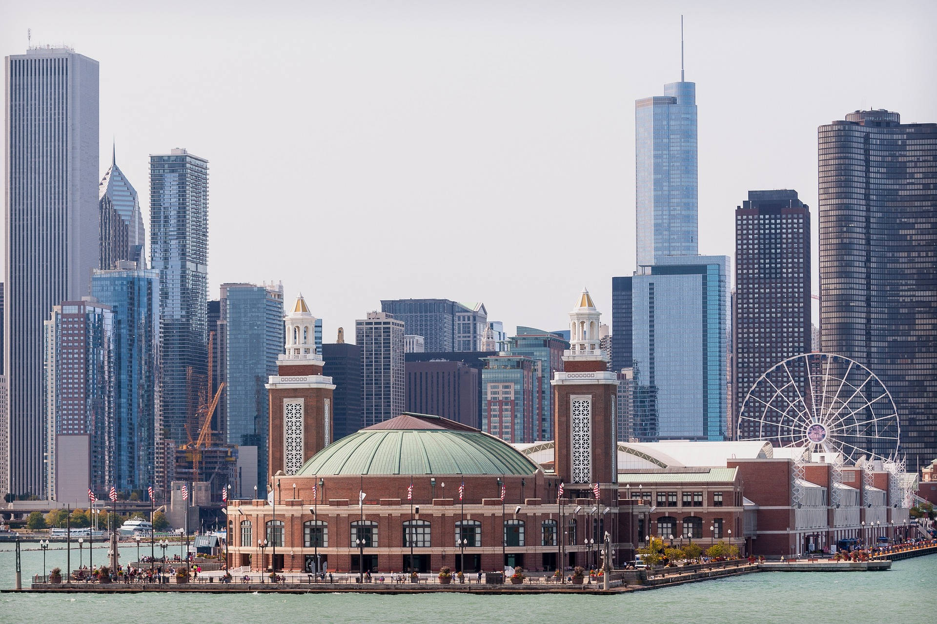 Navy Pier White Sky Headhouse