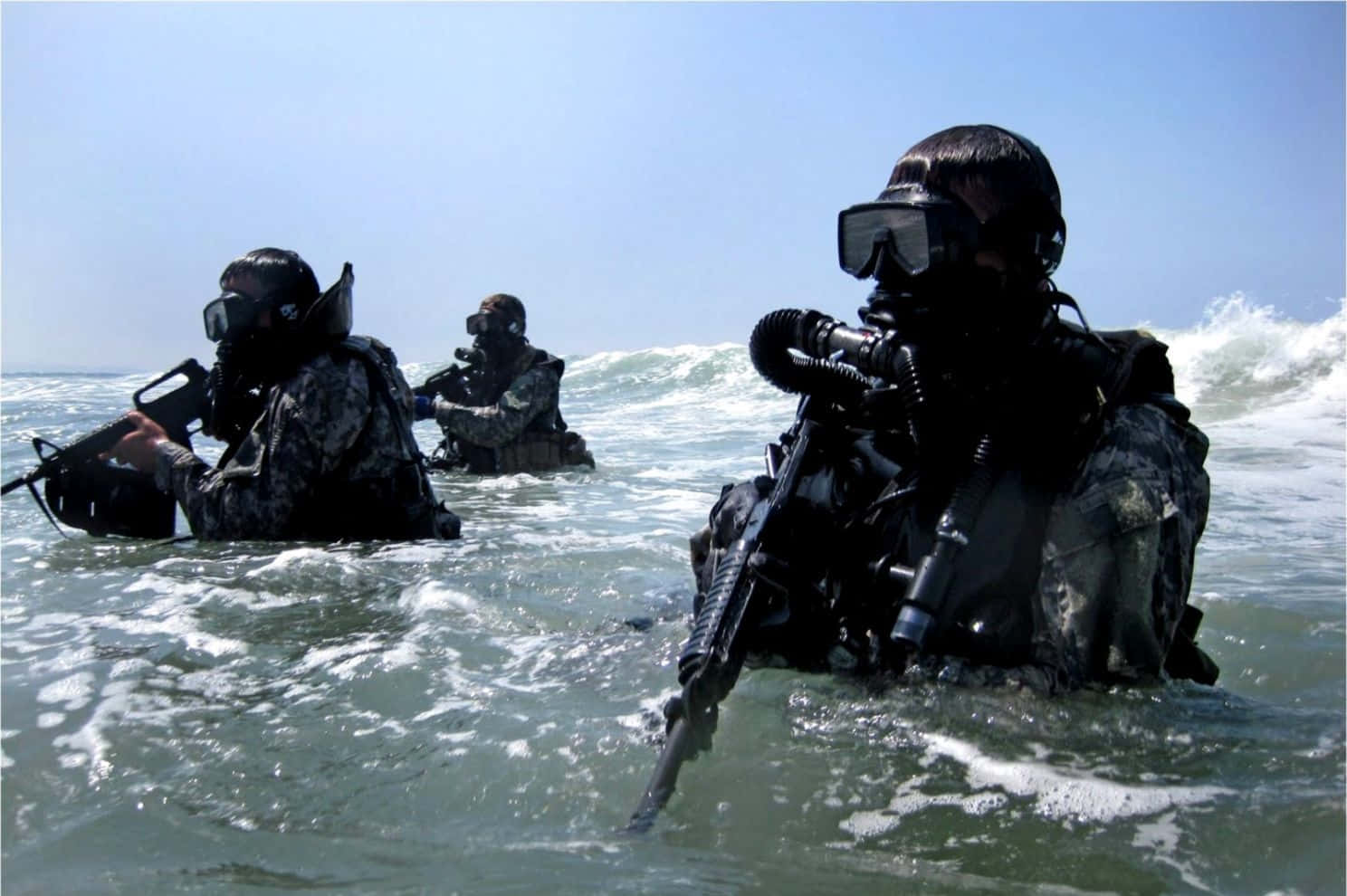 Navy Seals - Elite Of The Armed Forces Background