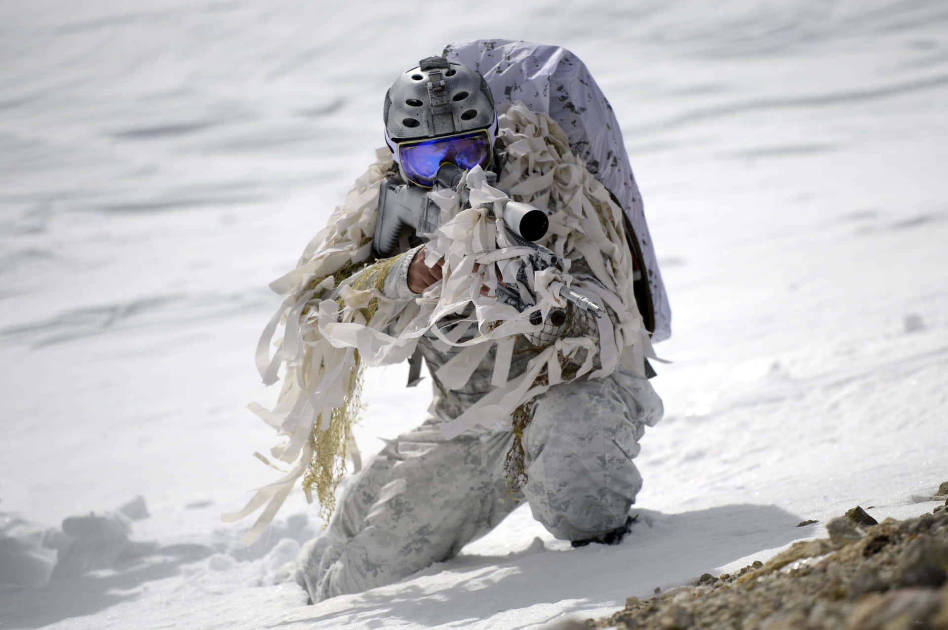 Navy Seals Fiercely Protecting Our Freedom Background