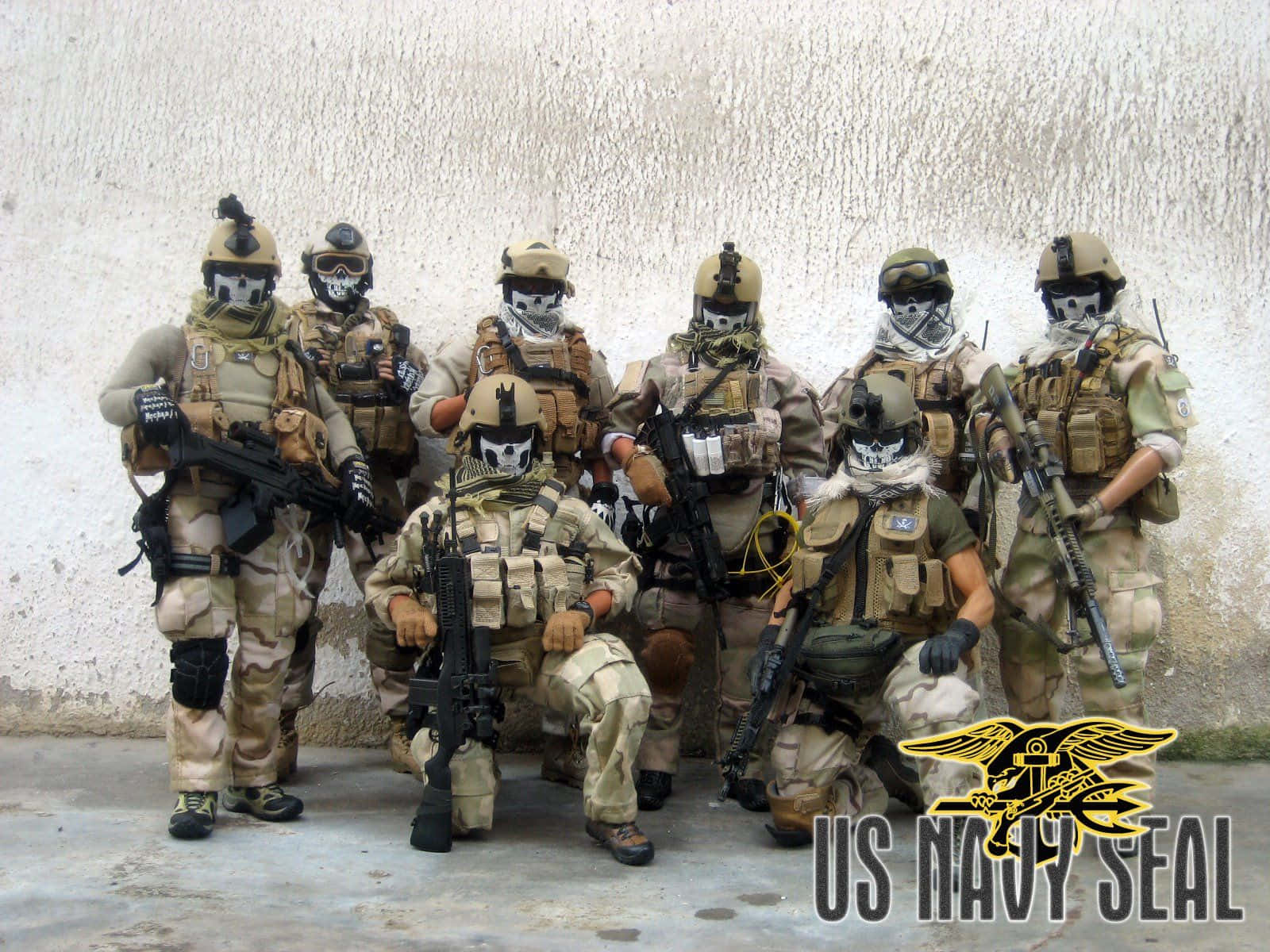 Navy Seals Preparing For Deployment Background