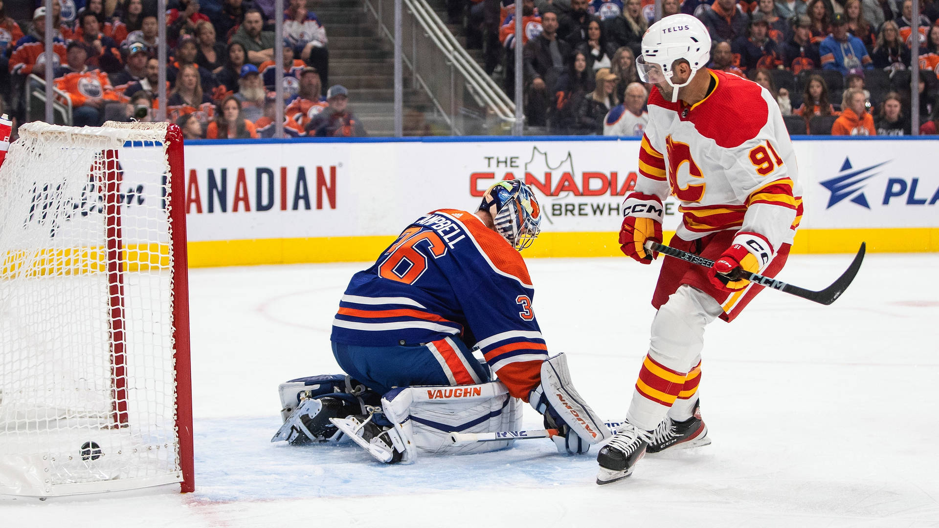 Nazem Kadri Against Goalkeeper