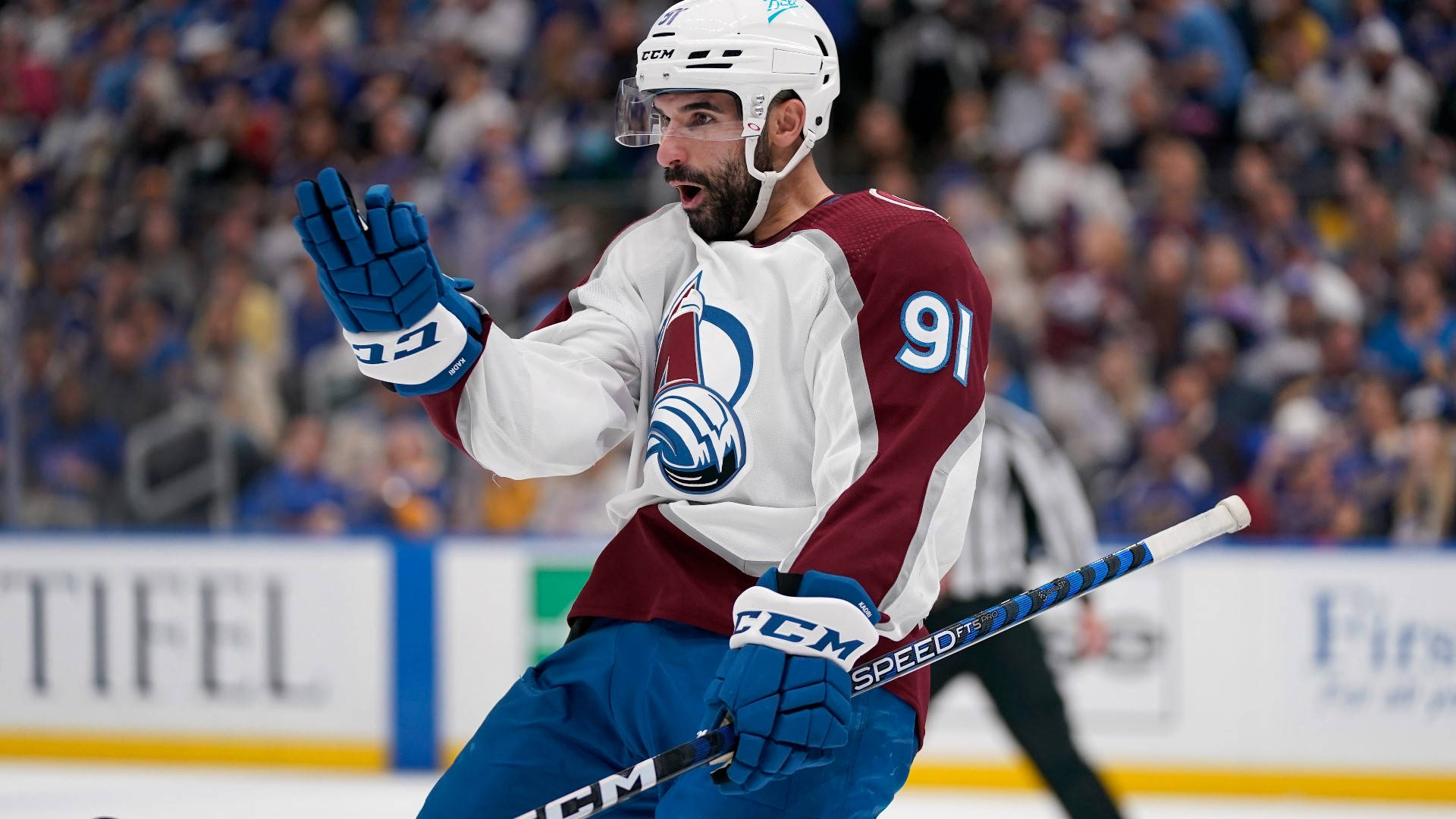 Nazem Kadri Colorado Avalanche Ice Hockey