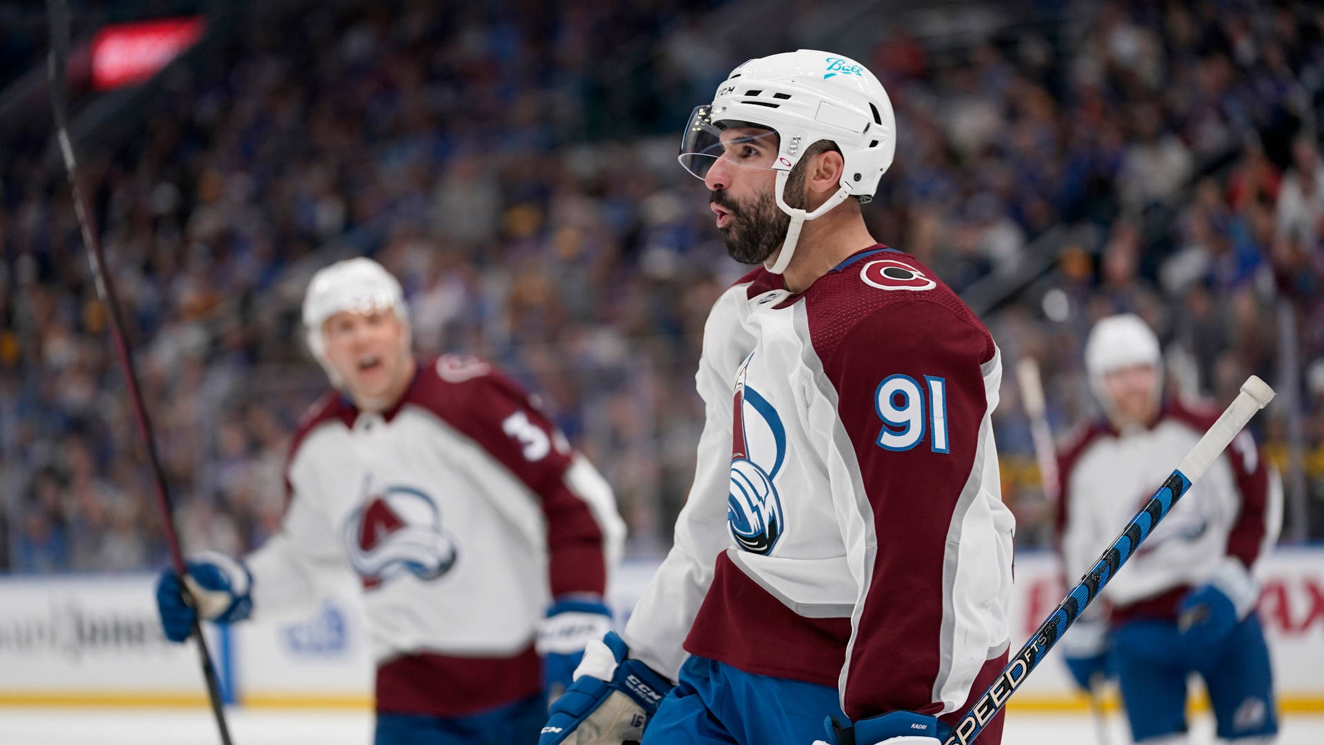 Nazem Kadri Colorado Avalanche Teammates