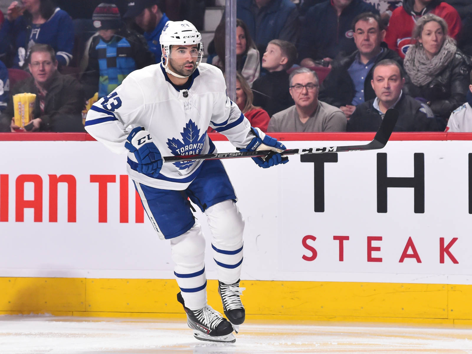 Nazem Kadri Toronto Maple Leafs White