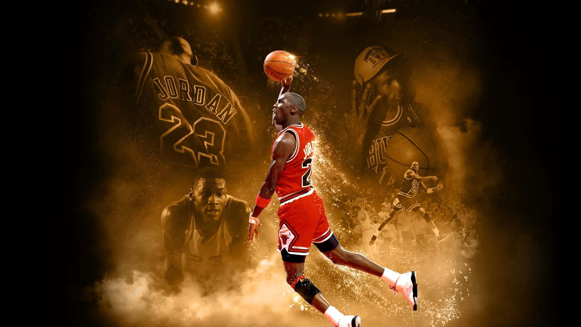 Nba 2k Michael Jordan Dunk Background
