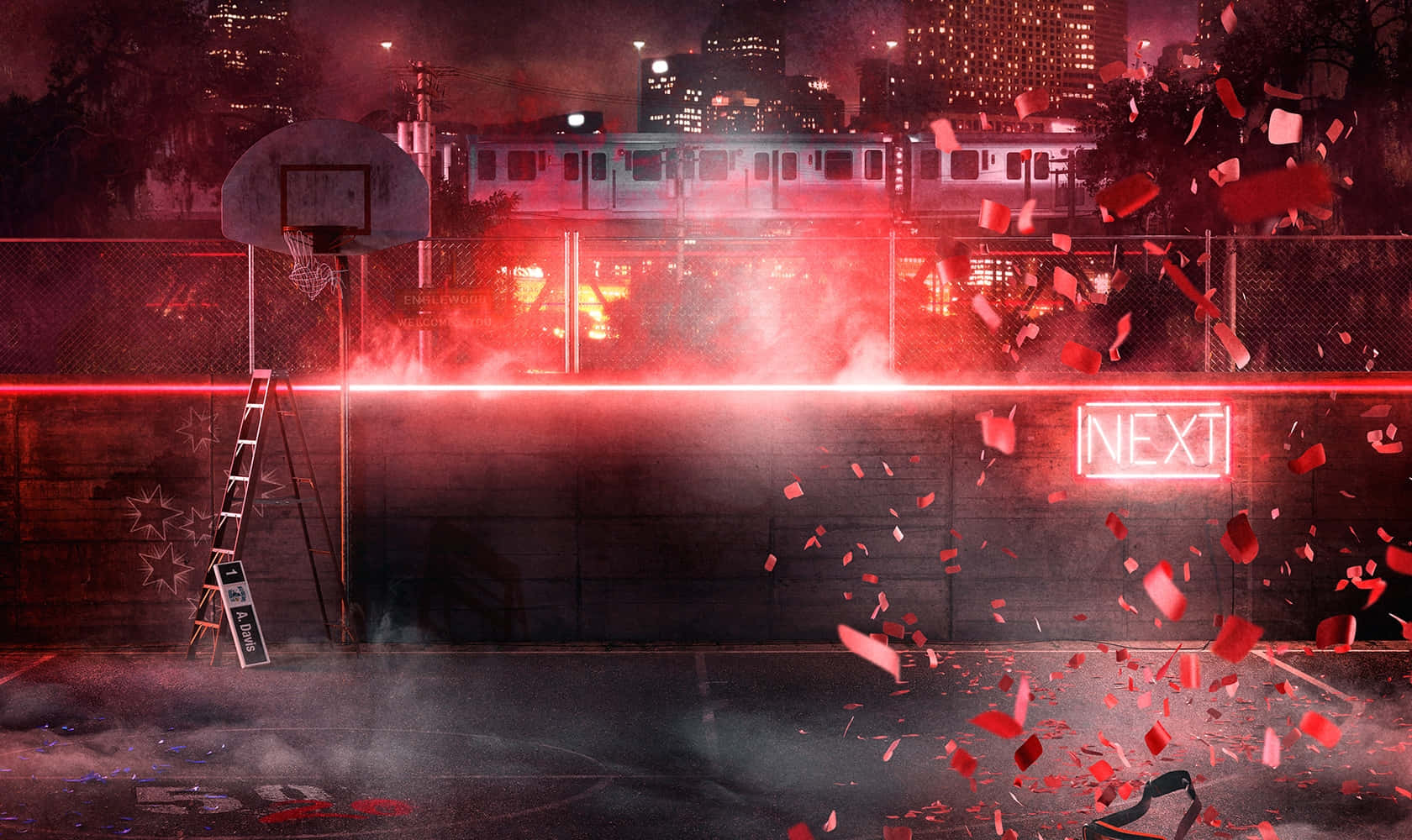 Nba 2k20 Electrifying Gameplay Action Background