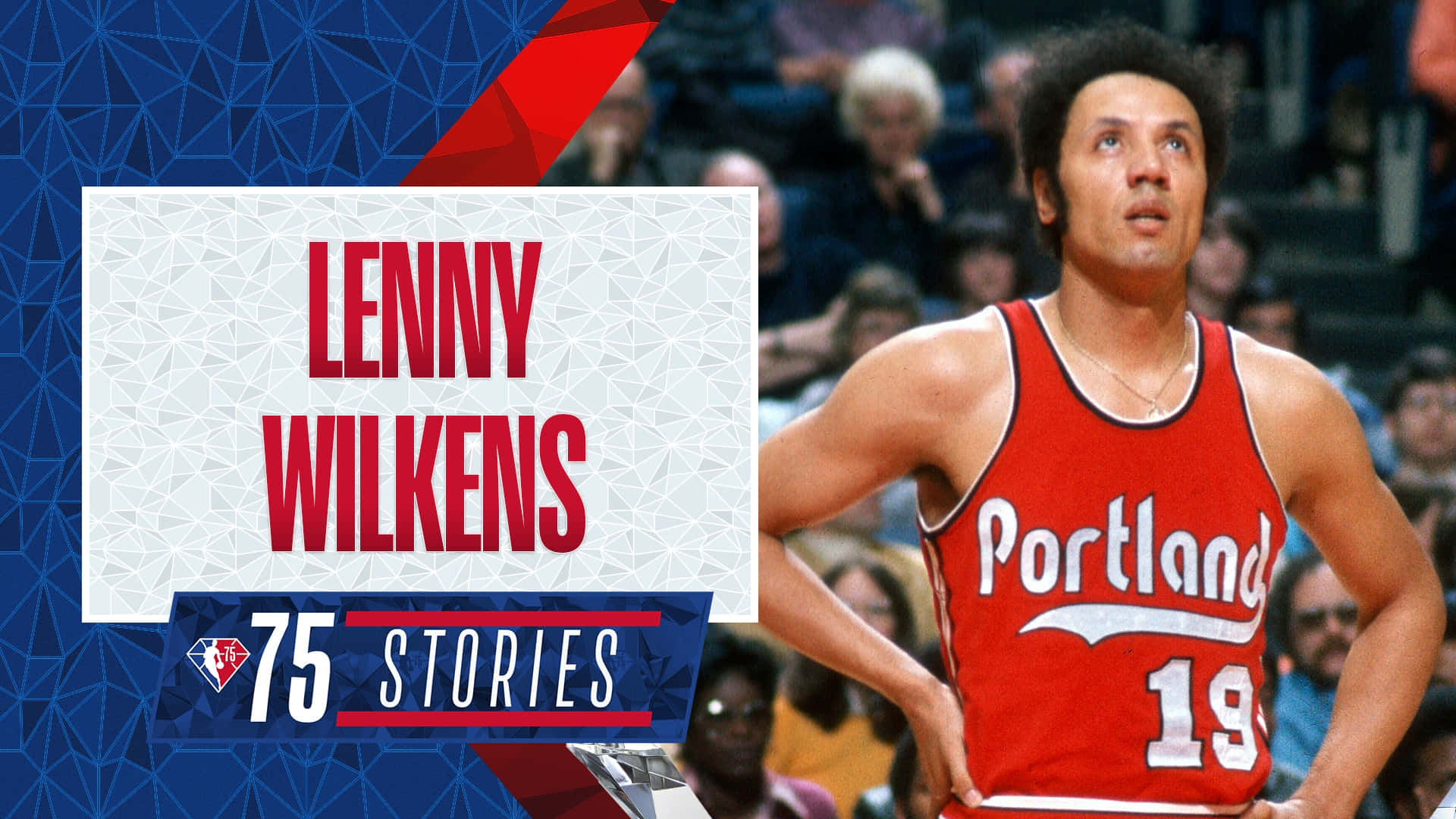 Nba 75th Anniversary Lenny Wilkens Background