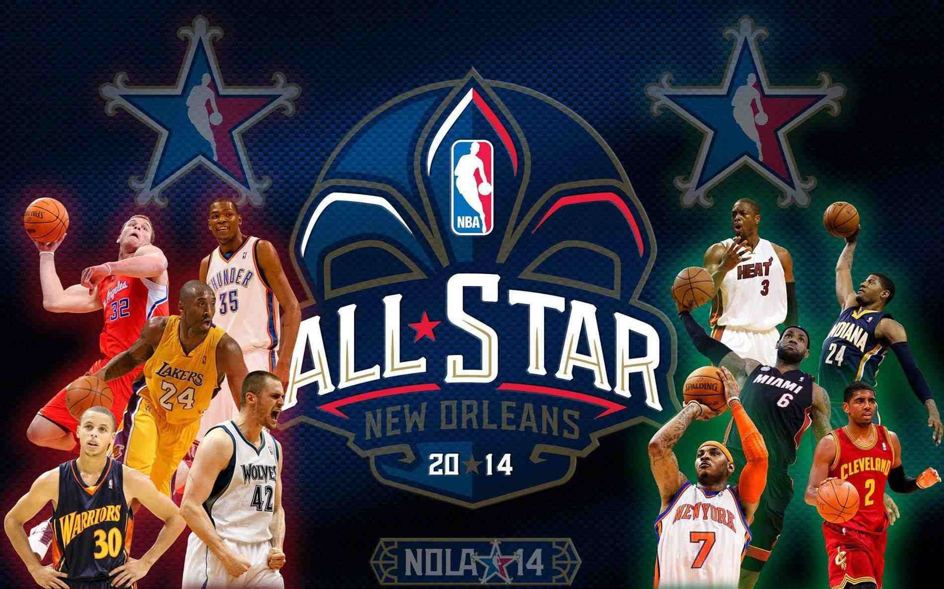 Nba Allstar Cool Logo Background