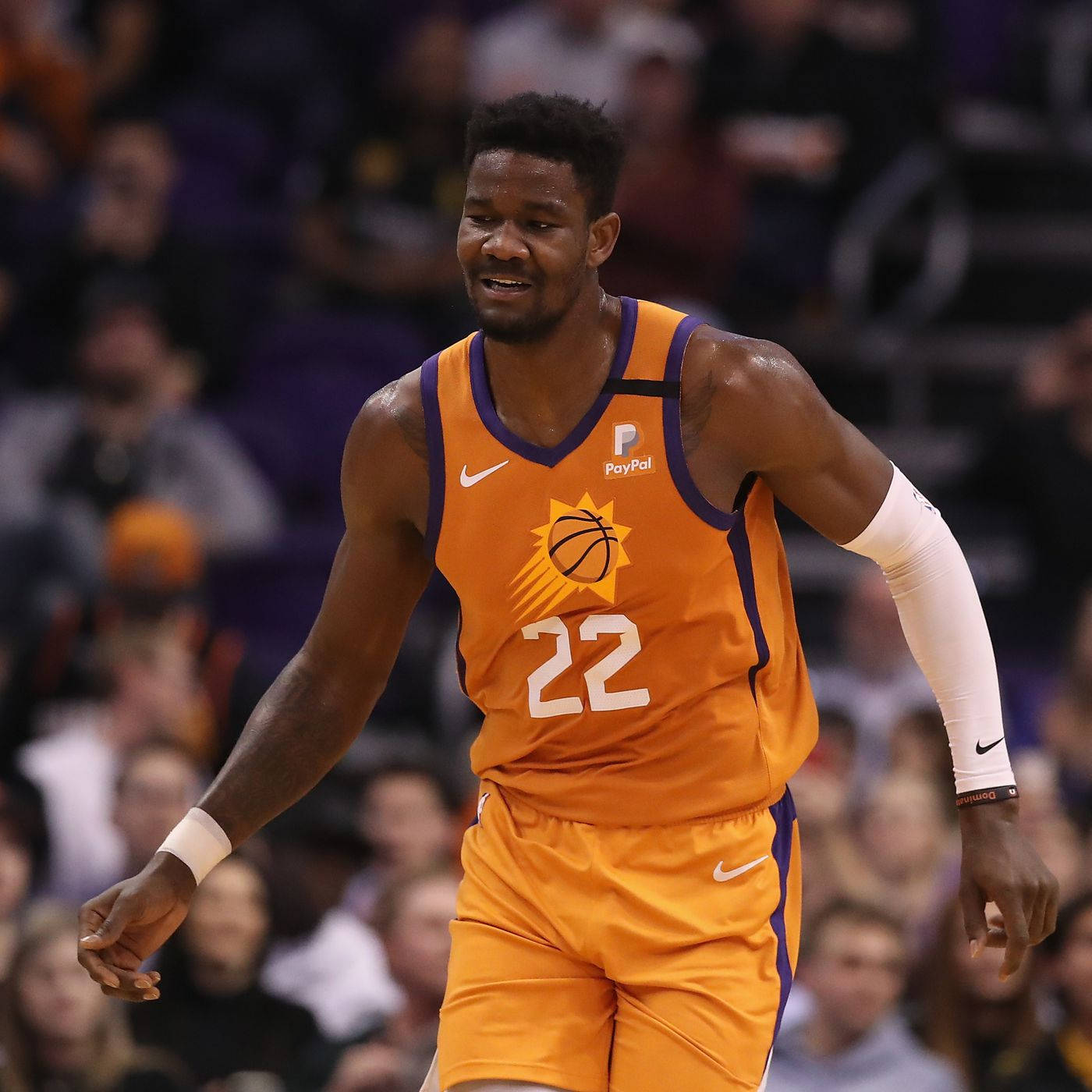 Nba Arizona Phoenix Suns Deandre Ayton Background