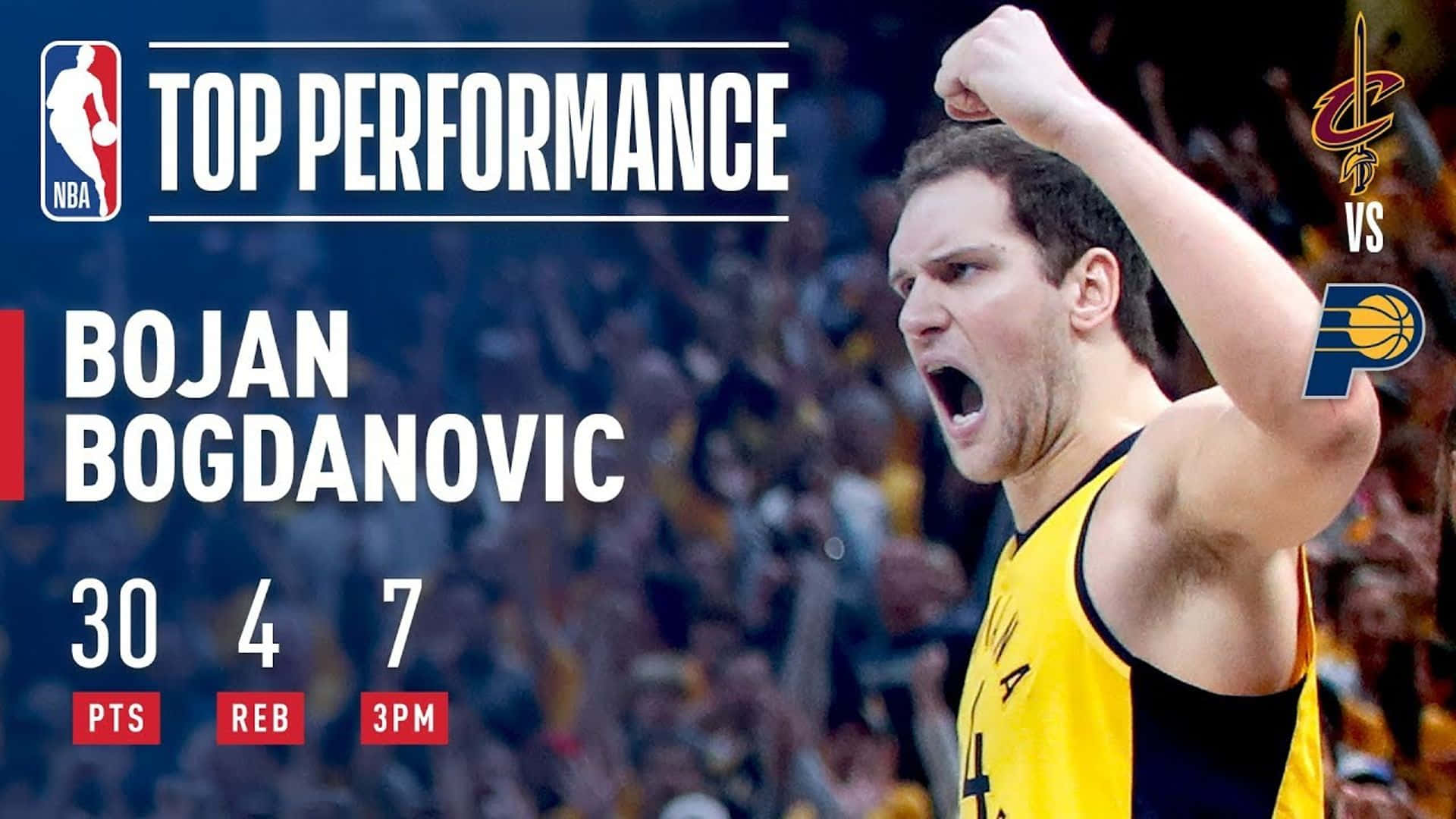 Nba Bojan Bogdanovic Performance Poster Background