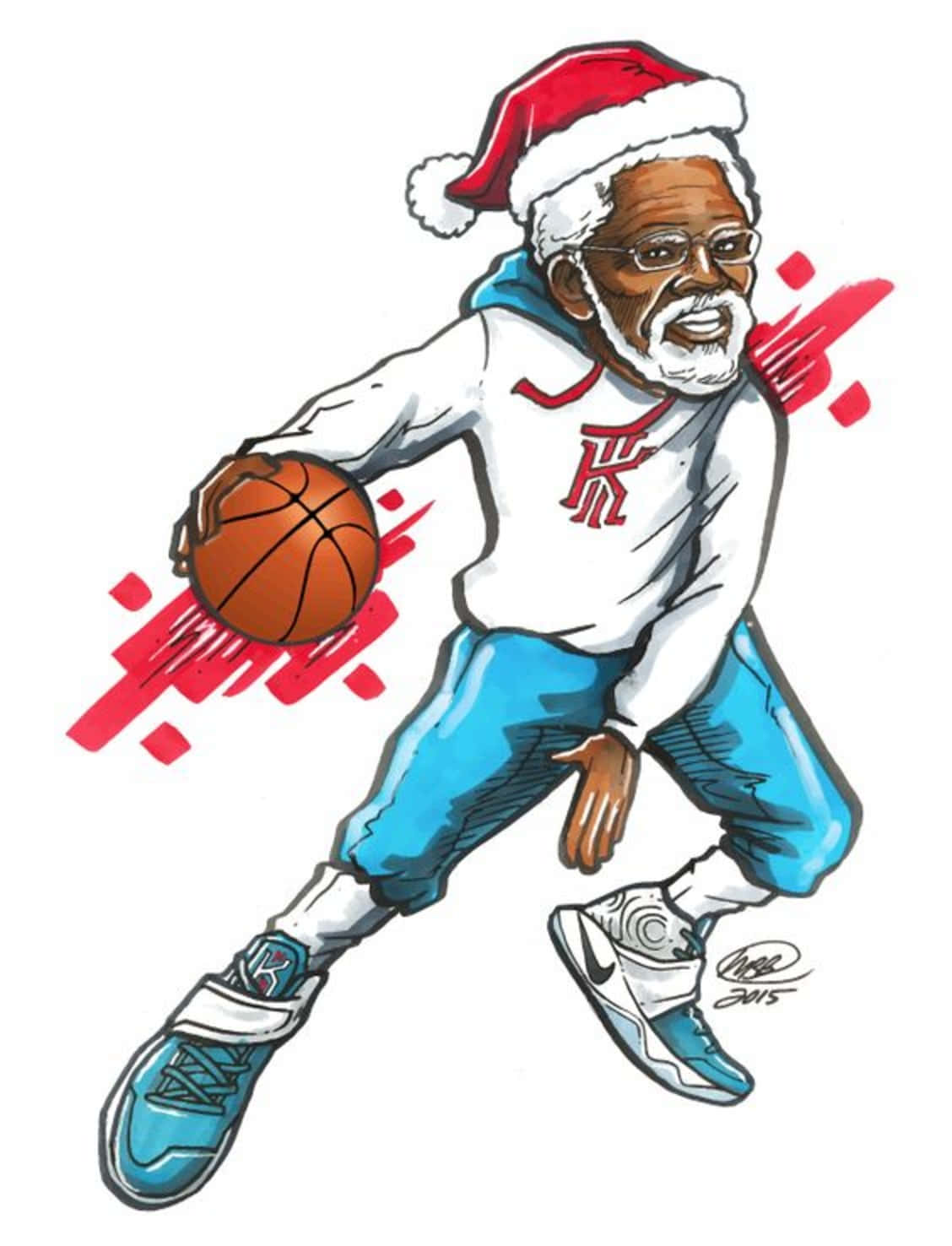 Nba Christmas Old Background