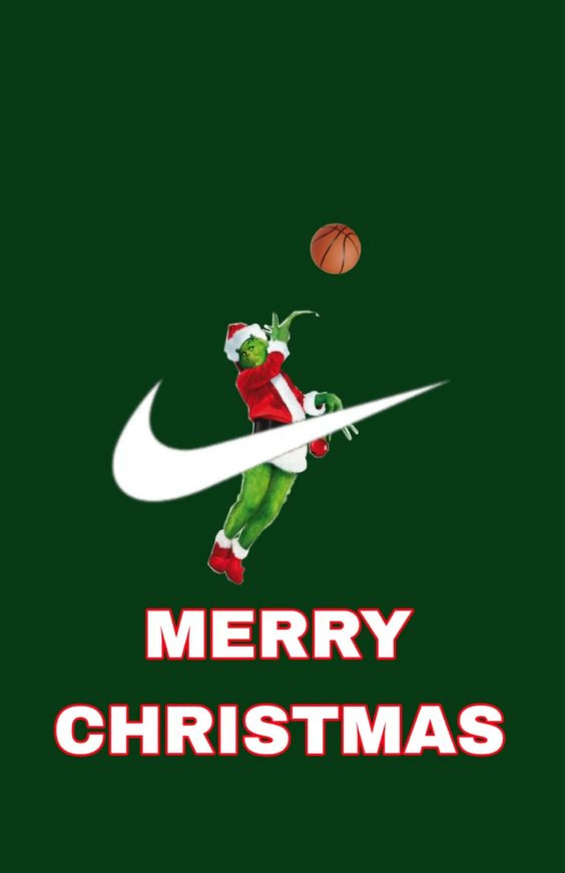 Nba Christmas Swish Background