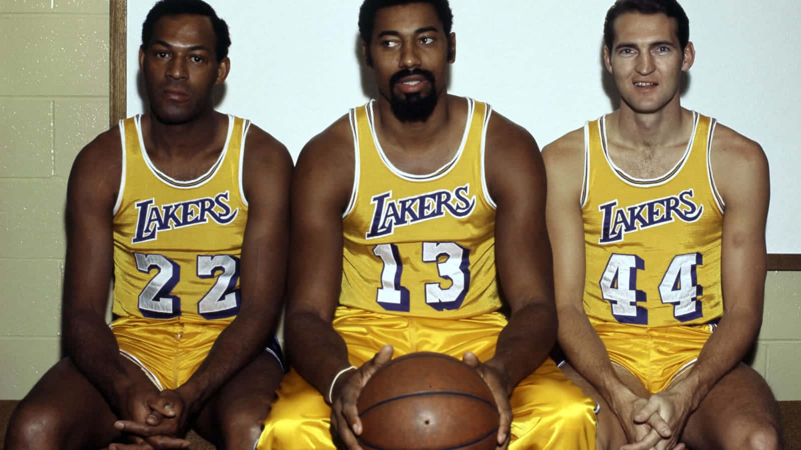 Nba Day Lakers Elgin Baylor Background