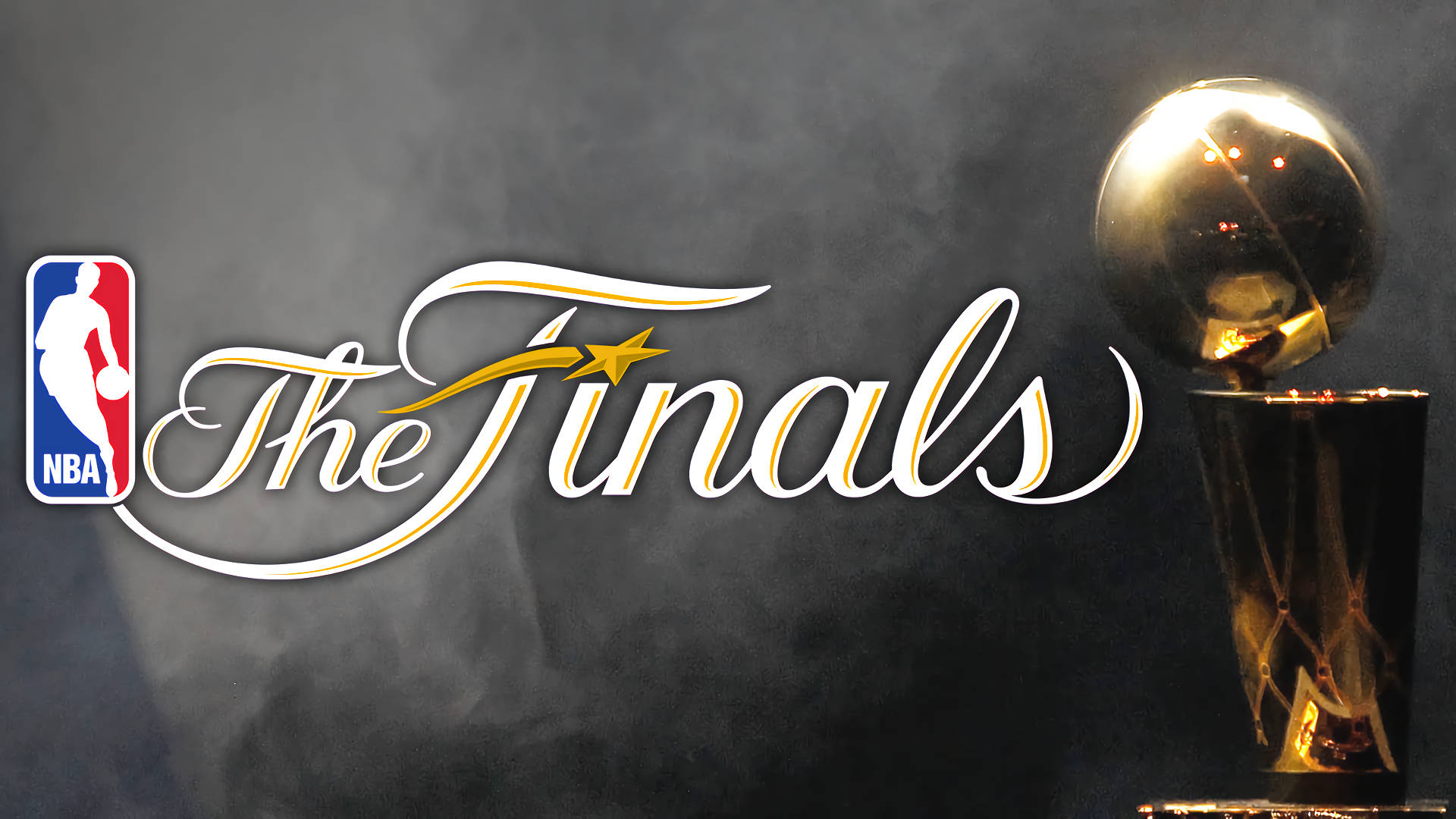 Nba Finals Foggy Poster Background