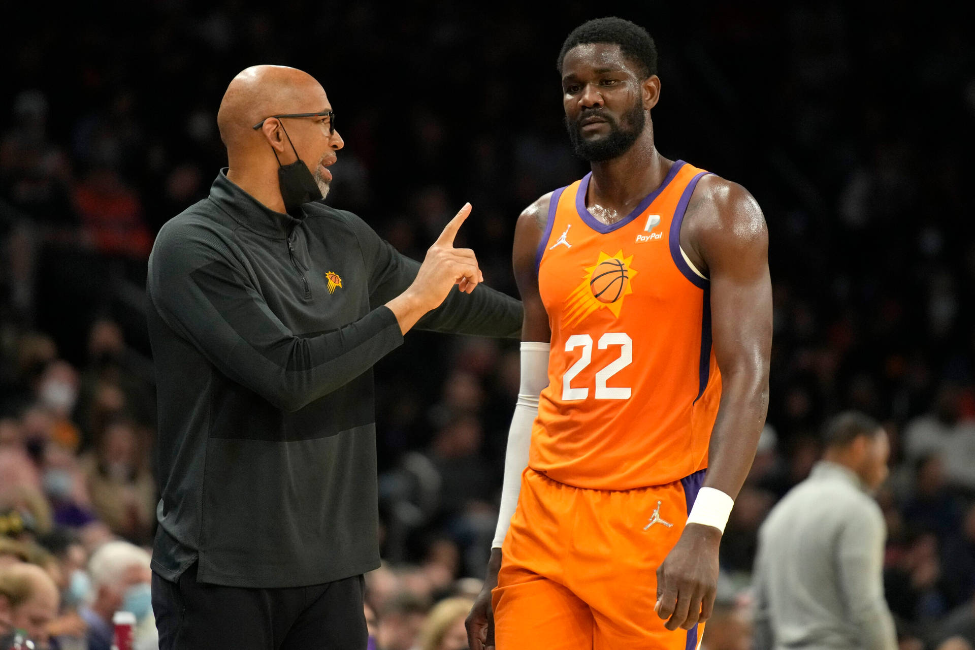 Nba Finals Phoenix Suns Deandre Ayton Monty Williams