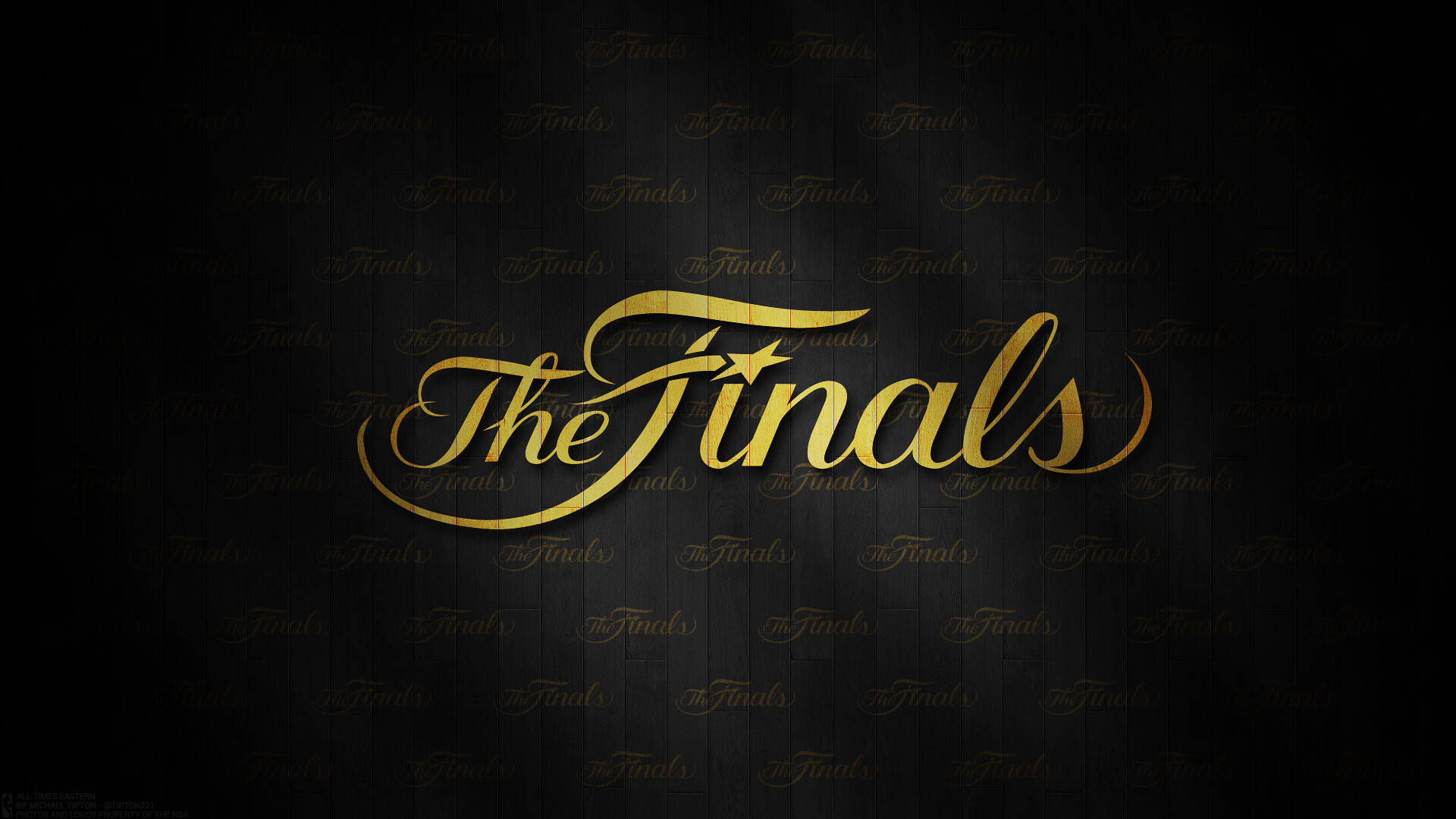Nba Finals Silhouette Logo Background