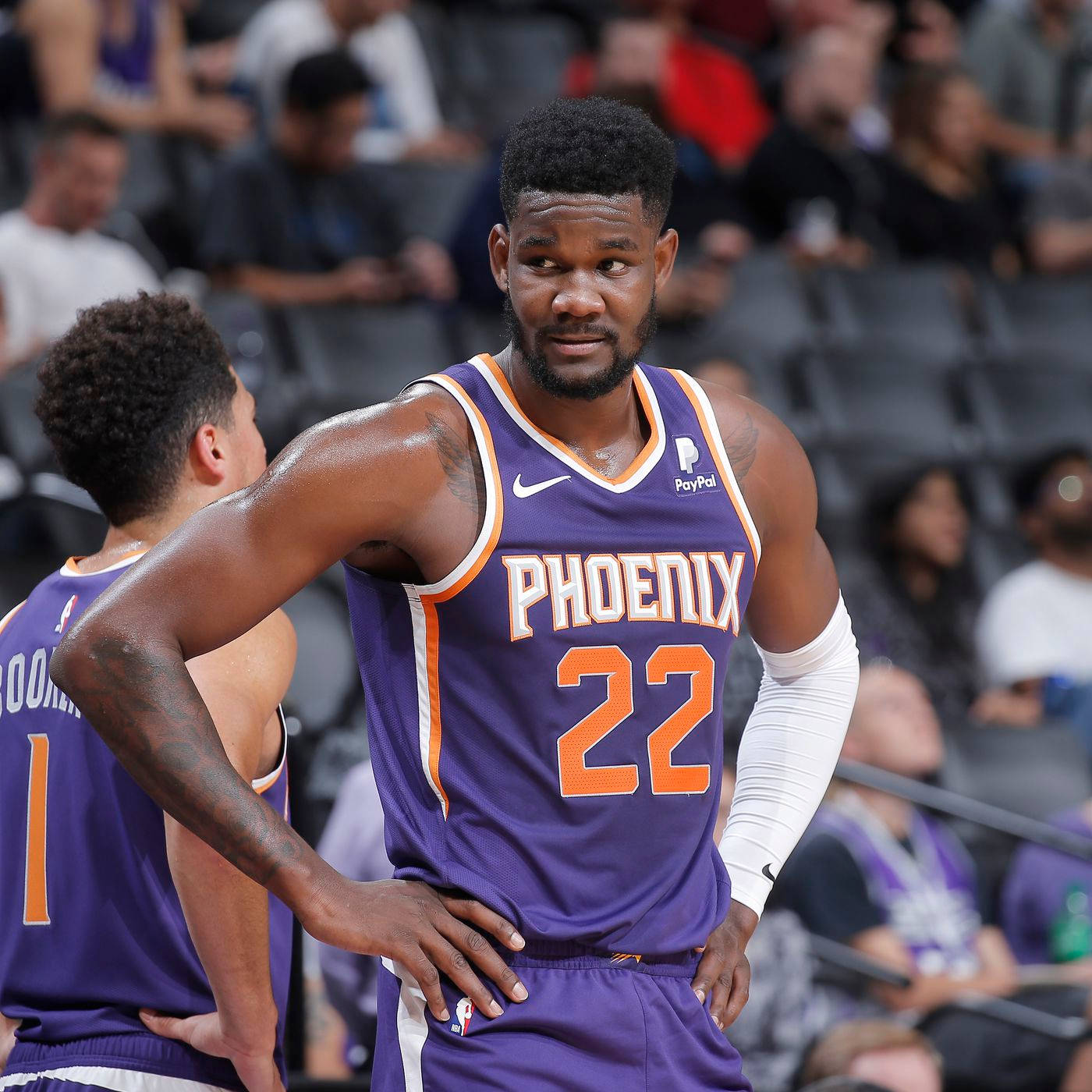 Nba Game Deandre Ayton Phoenix Suns