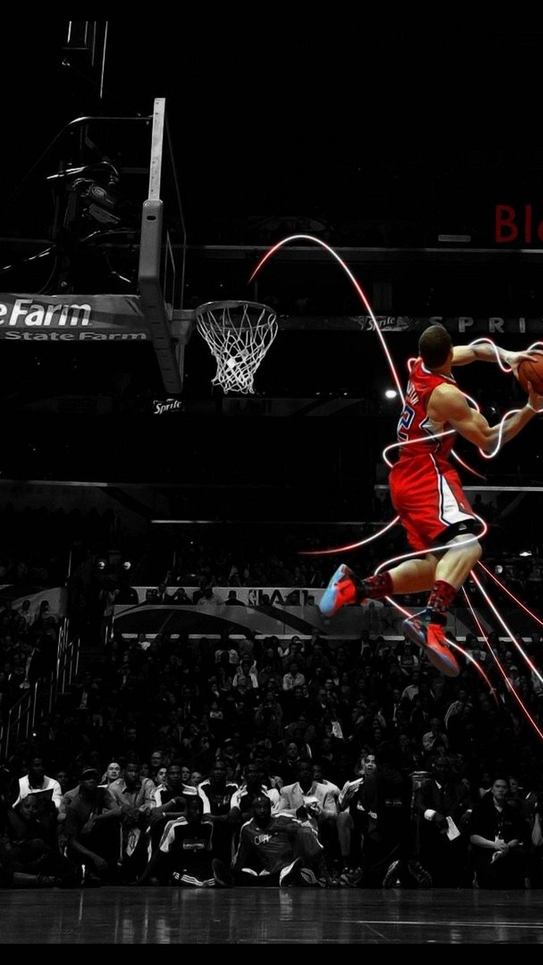 Nba Iphone Blake Griffin Clippers 32 Background