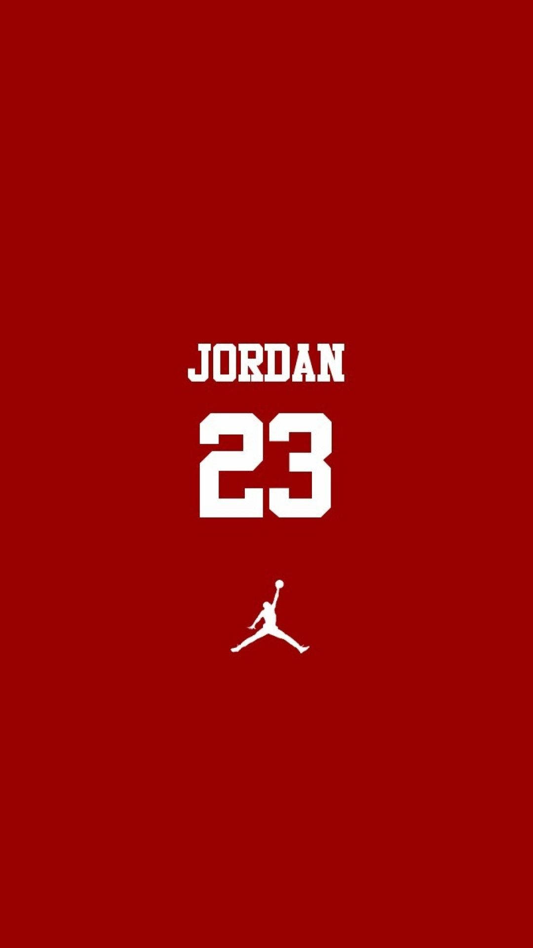 Nba Iphone Jordan 23 With Logo Background