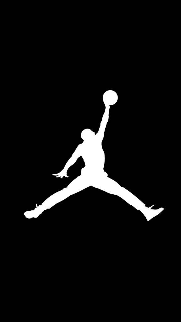 Nba Iphone Jordan Logo Background