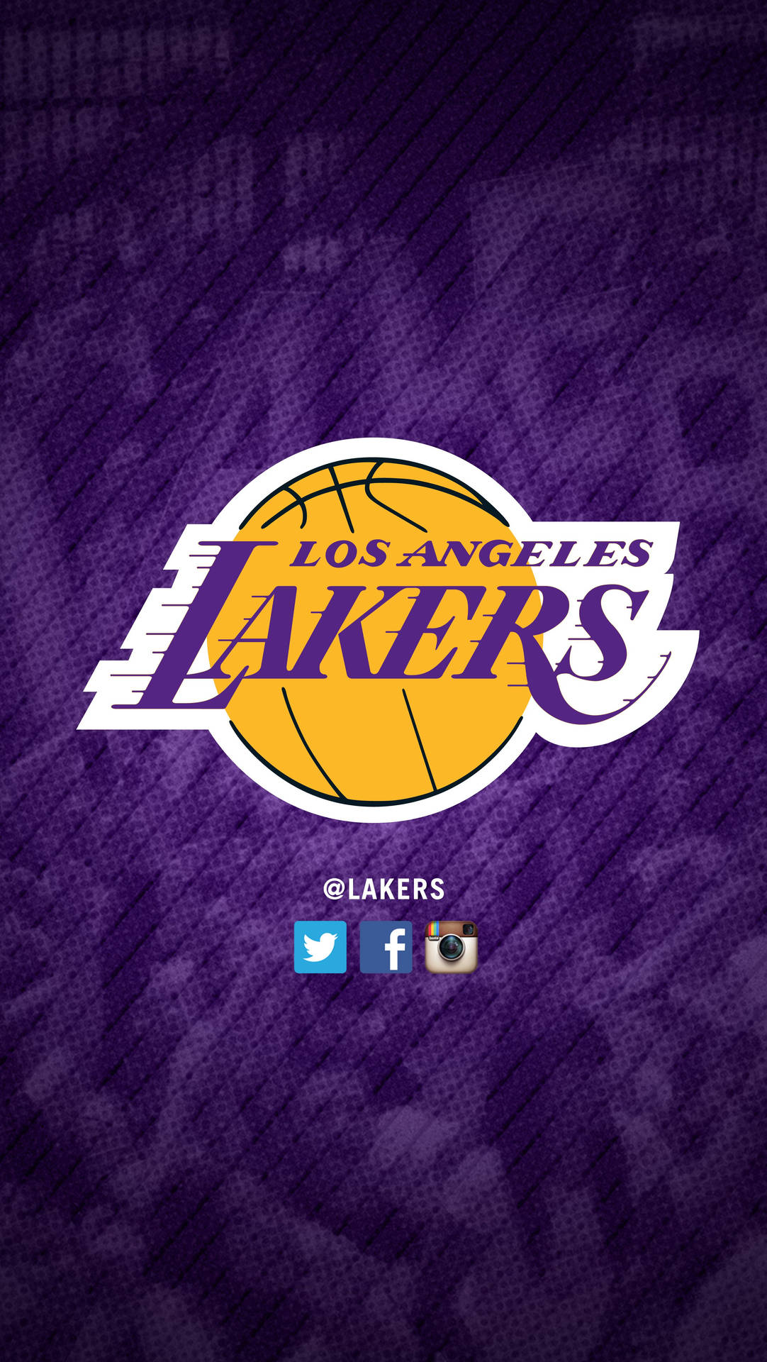 Nba Iphone Los Angeles Lakers Logo Background
