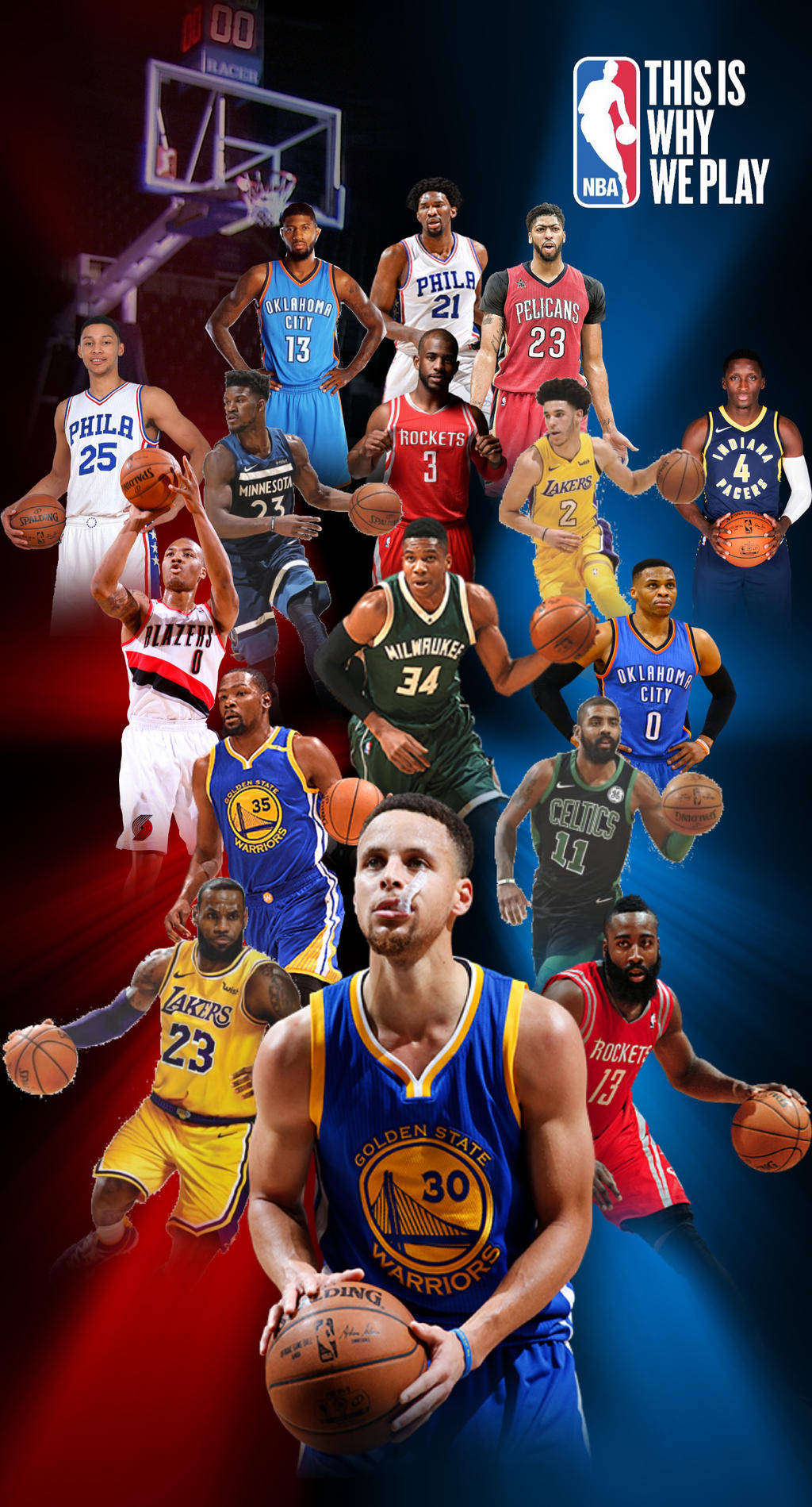 Nba Iphone Rising Stars Challenge Poster Background