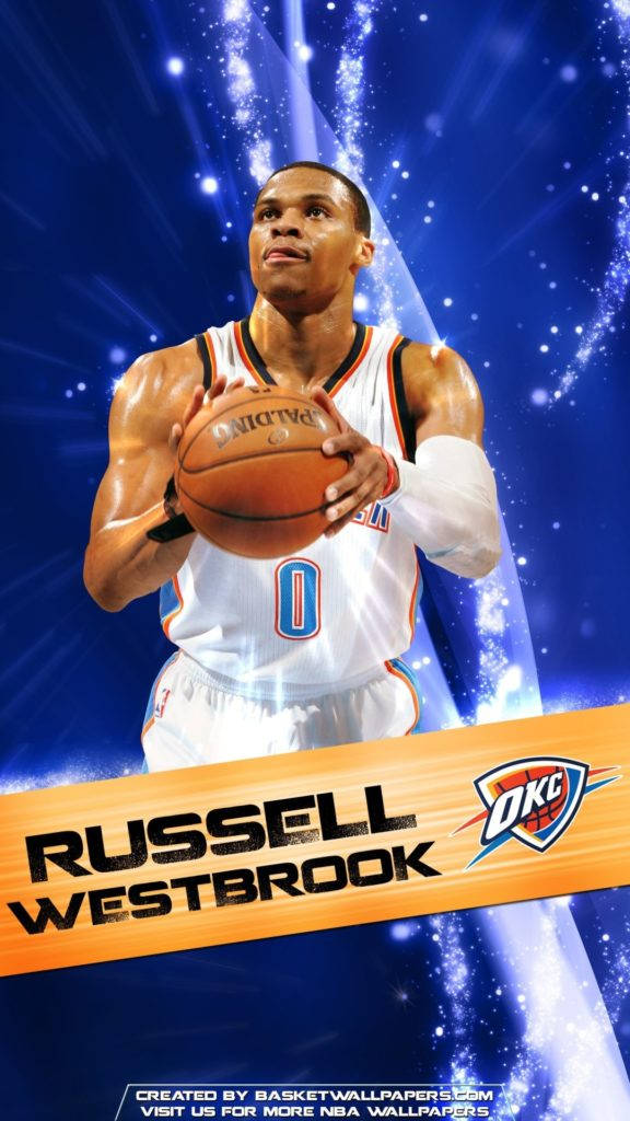 Nba Iphone Russell Westbrook Background