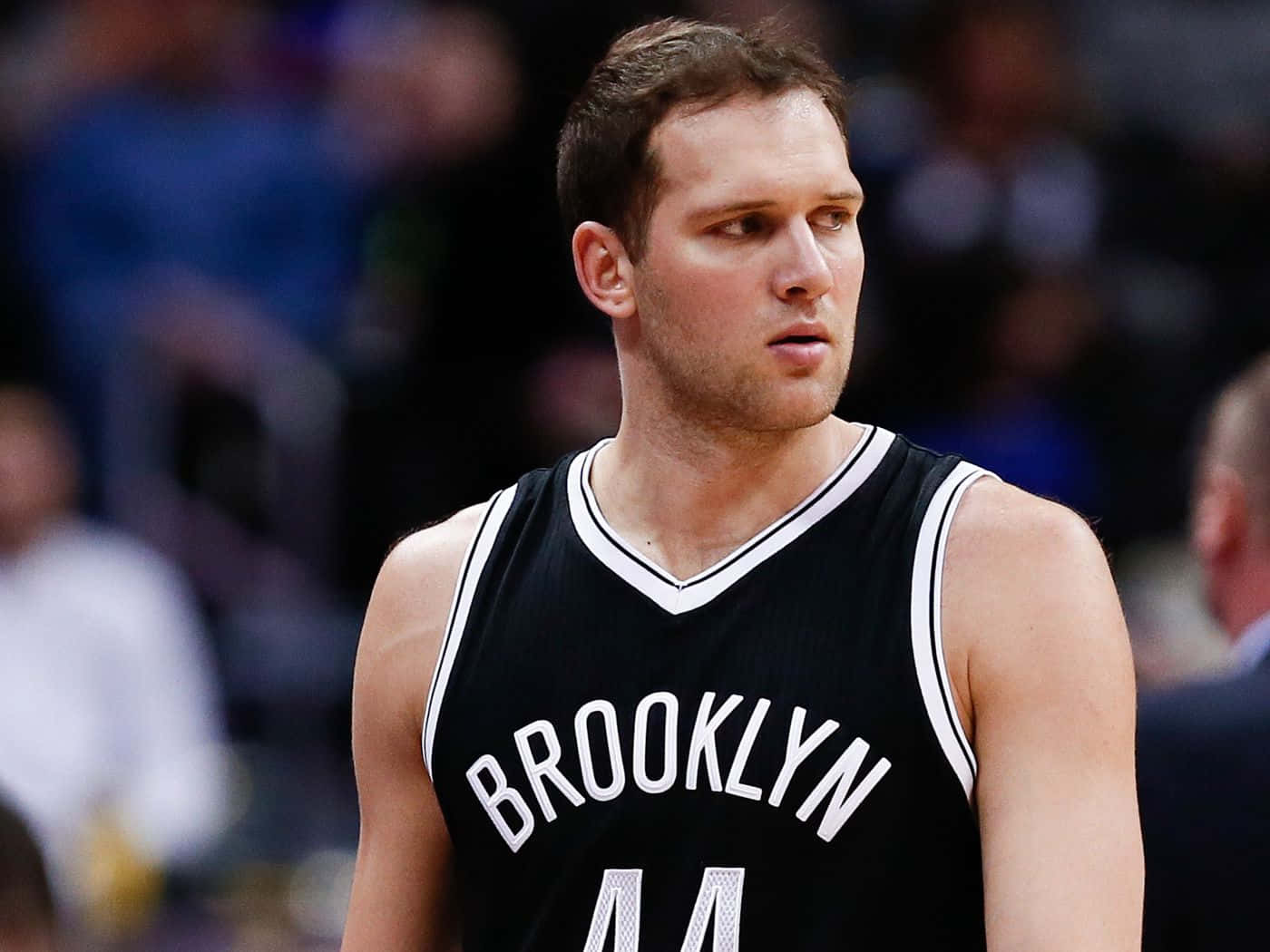 Nba League Brooklyn Nets Bojan Bogdanovic Background