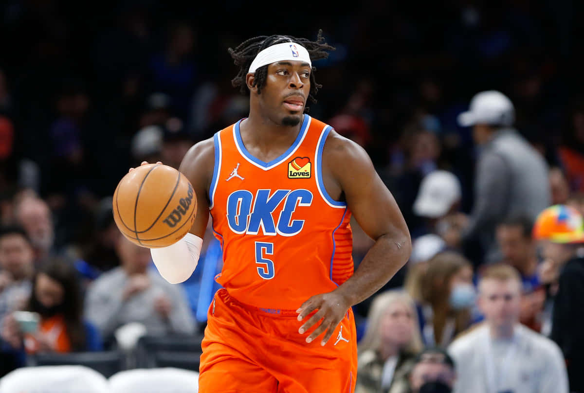 Nba League Luguentz Dort No. 5 Background