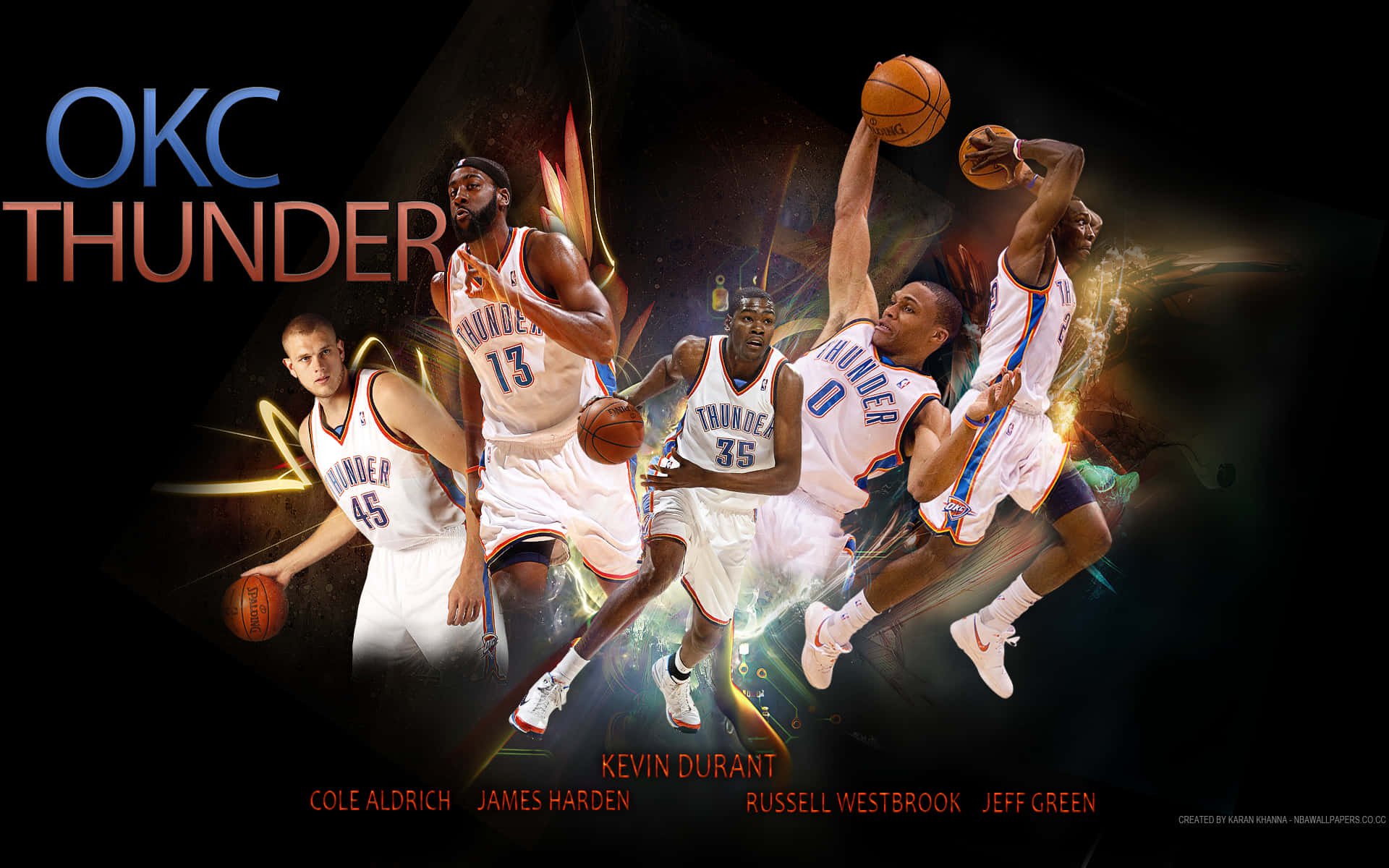 Nba League Oklahoma City Thunders Former Players