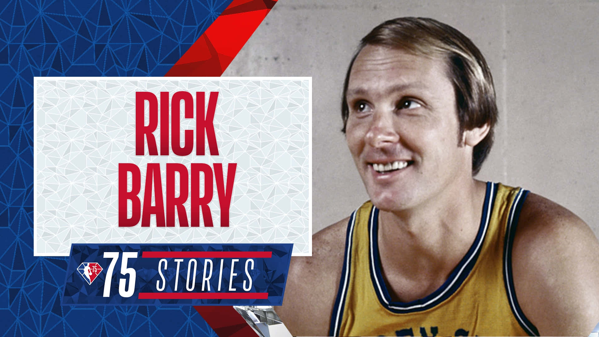 Nba League Rick Barry Poster Background