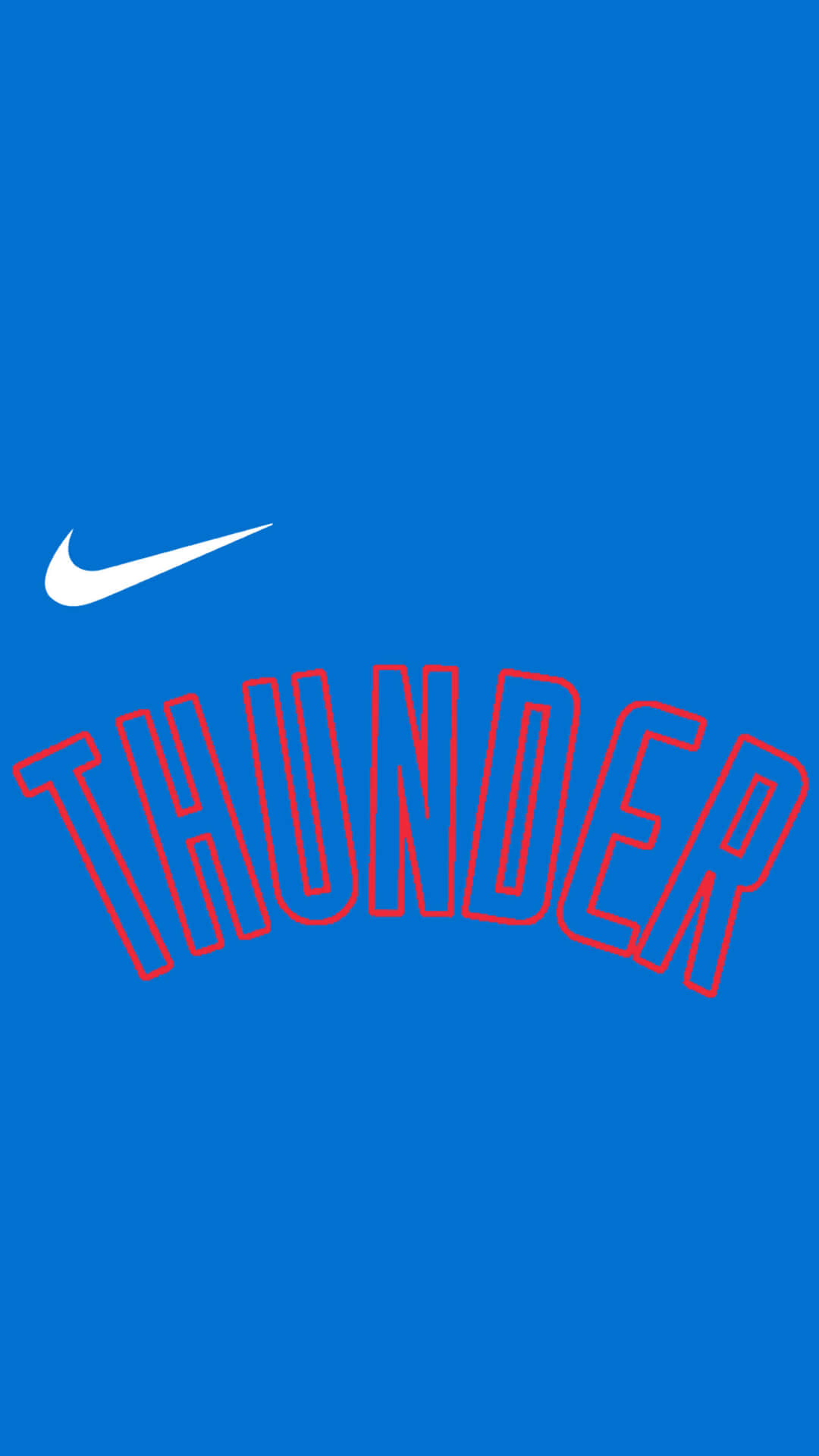 Nba League Team Oklahoma City Thunders Team Name Background