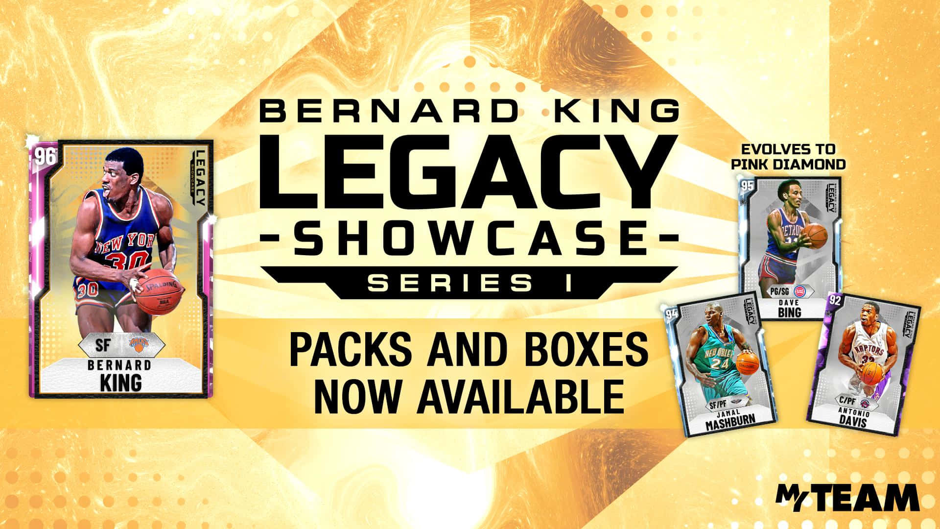 Nba Legend Bernard King In The Nba Card Game Background