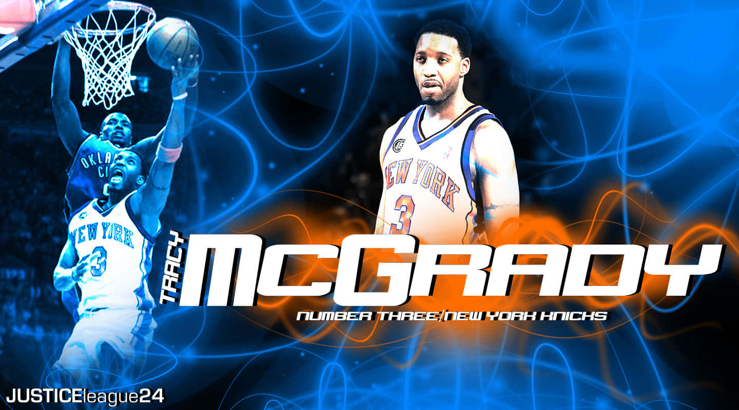 Nba Legend Tracy Mcgrady Background