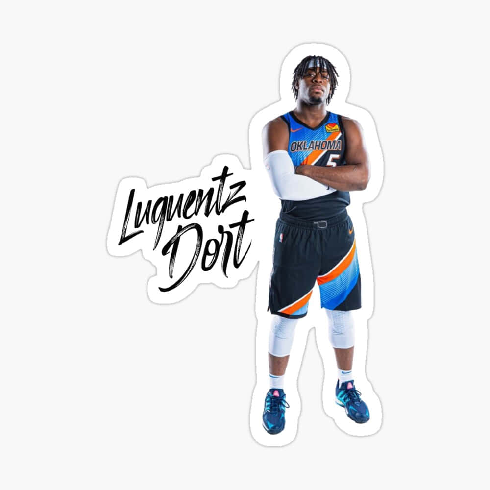 Nba Luguentz Dort Graphic Art Background